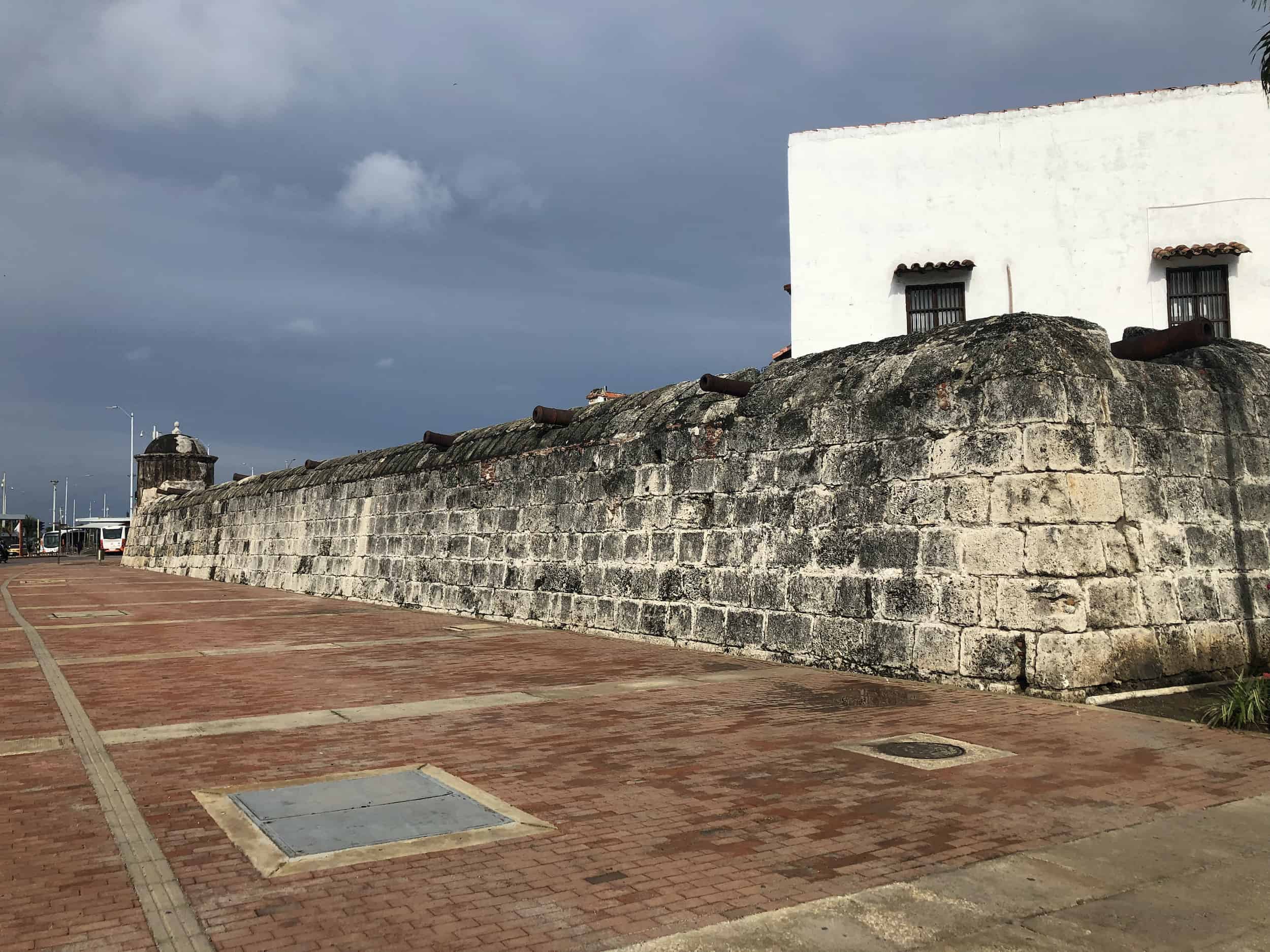 Bastion of Saint Ignatius on the Walls of Cartagena, Colombia
