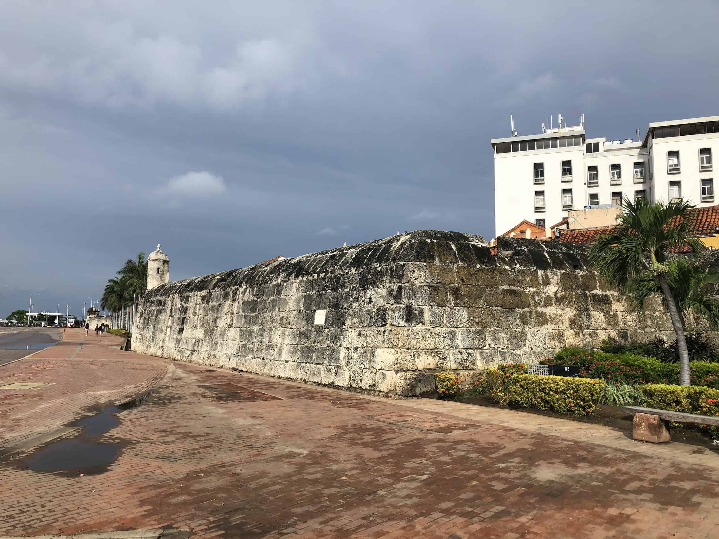 Bastion of Saint John the Evangelist on the Walls of Cartagena, Colombia