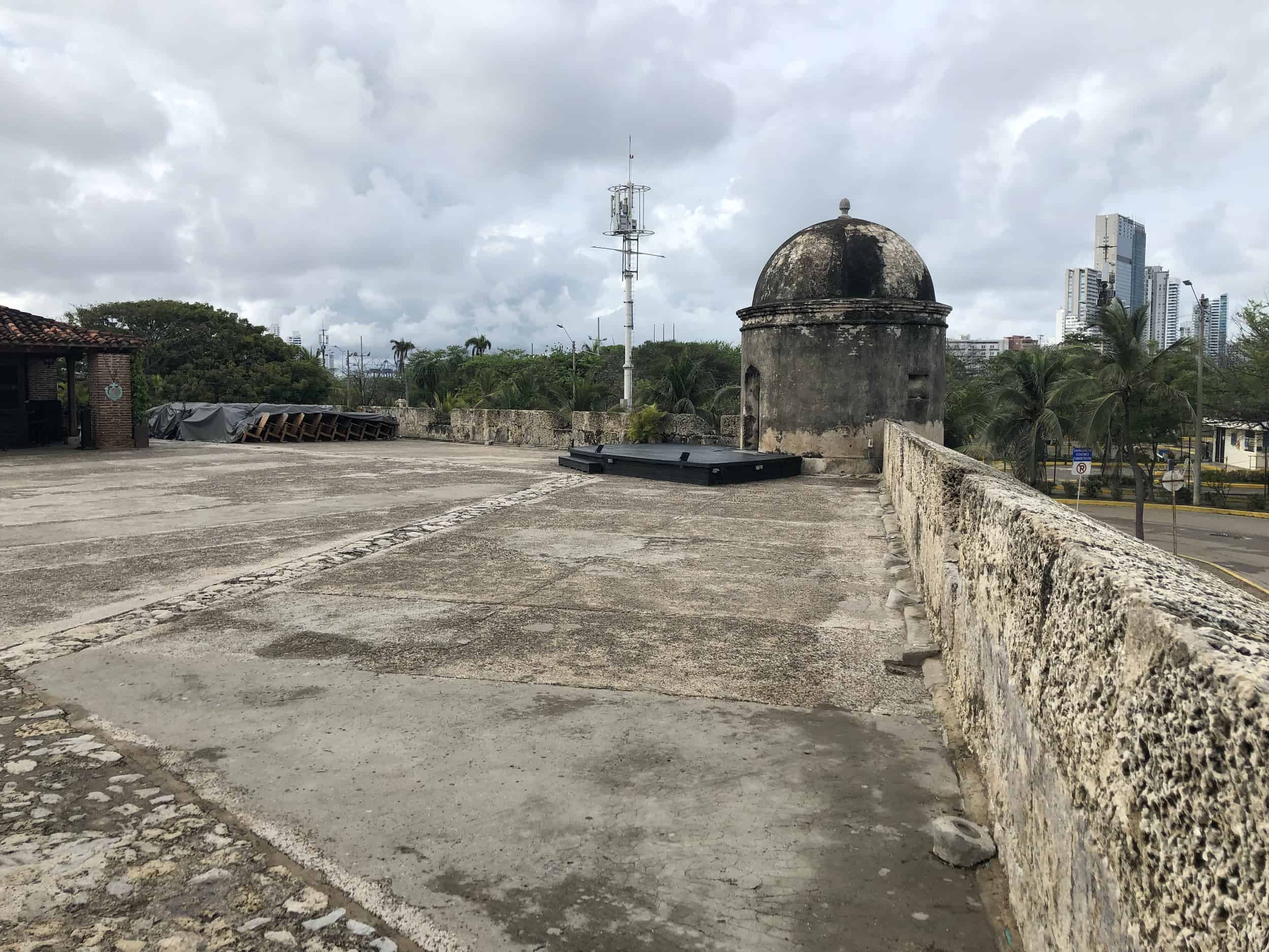 Bastion of Saint Francis Xavier on the Walls of Cartagena, Colombia