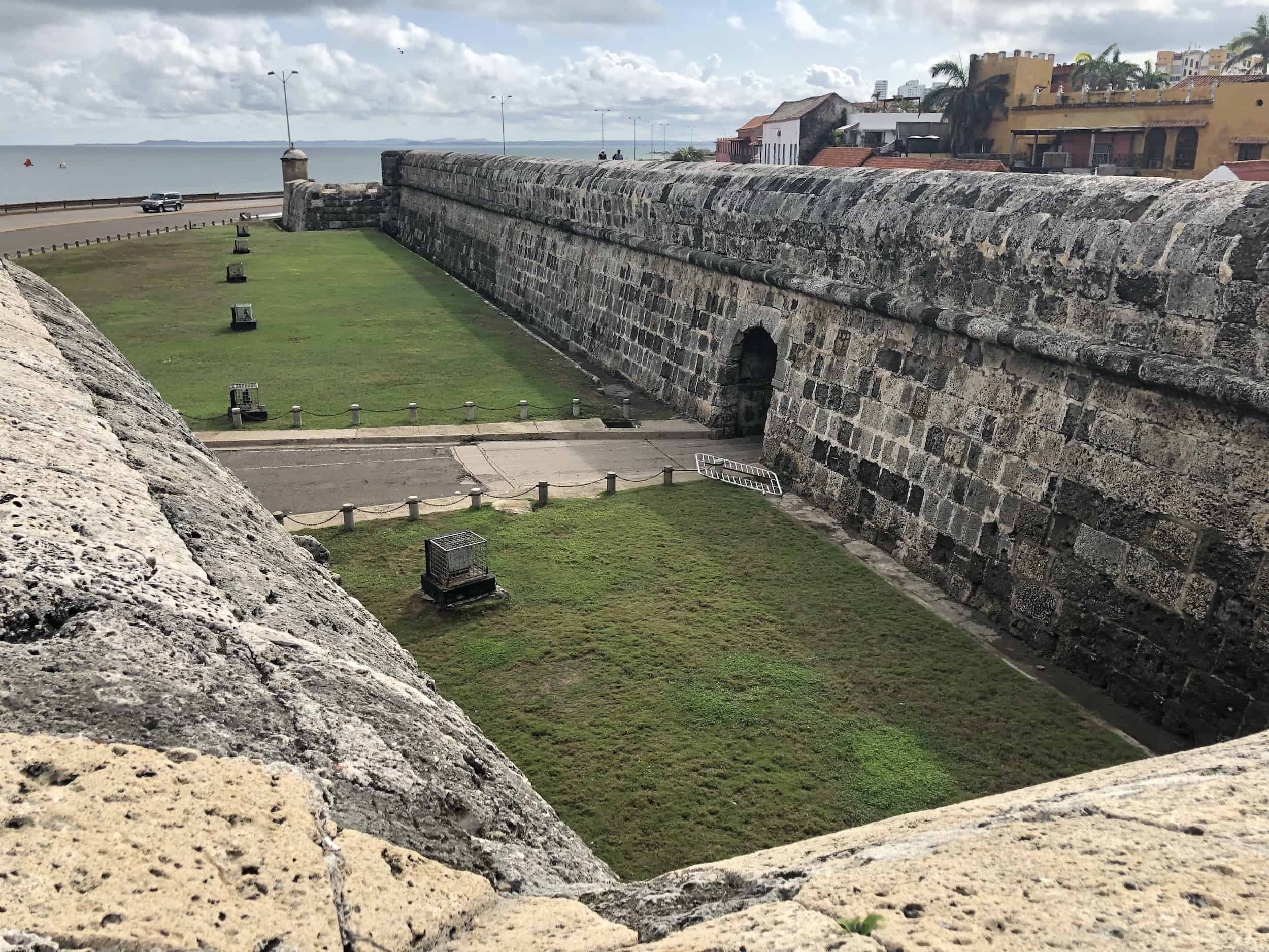 Gate of Saint Dominic on the Walls of Cartagena, Colombia