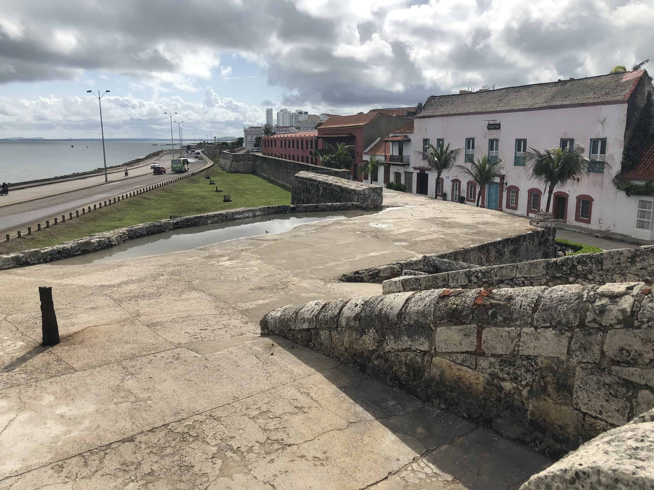 Bastion of the Holy Cross on the Walls of Cartagena, Colombia