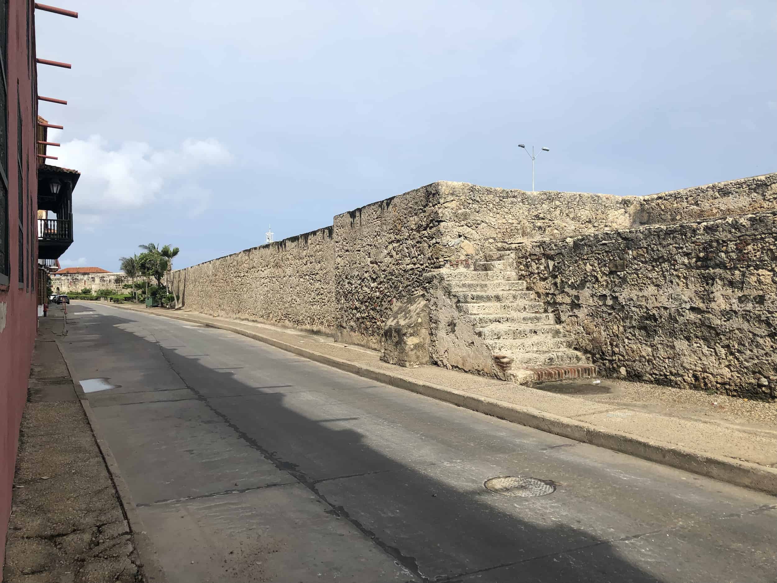 Crossbows Platform on the Walls of Cartagena, Colombia