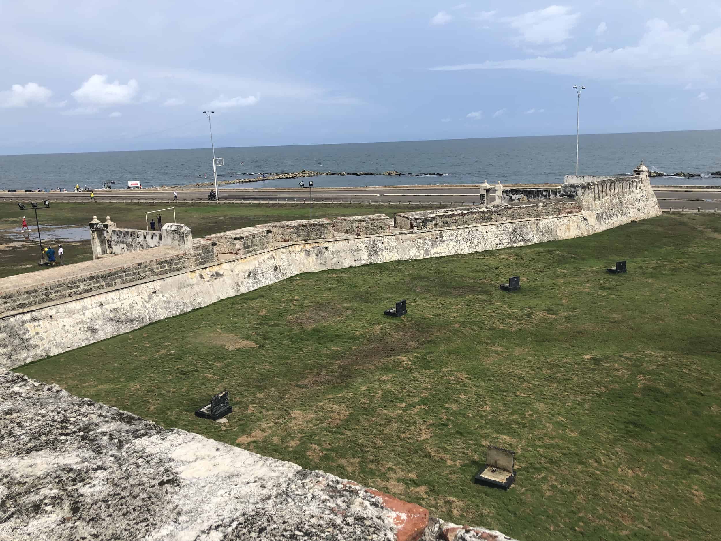 Spur off the Bastion of Saint Catherine on the Walls of Cartagena, Colombia