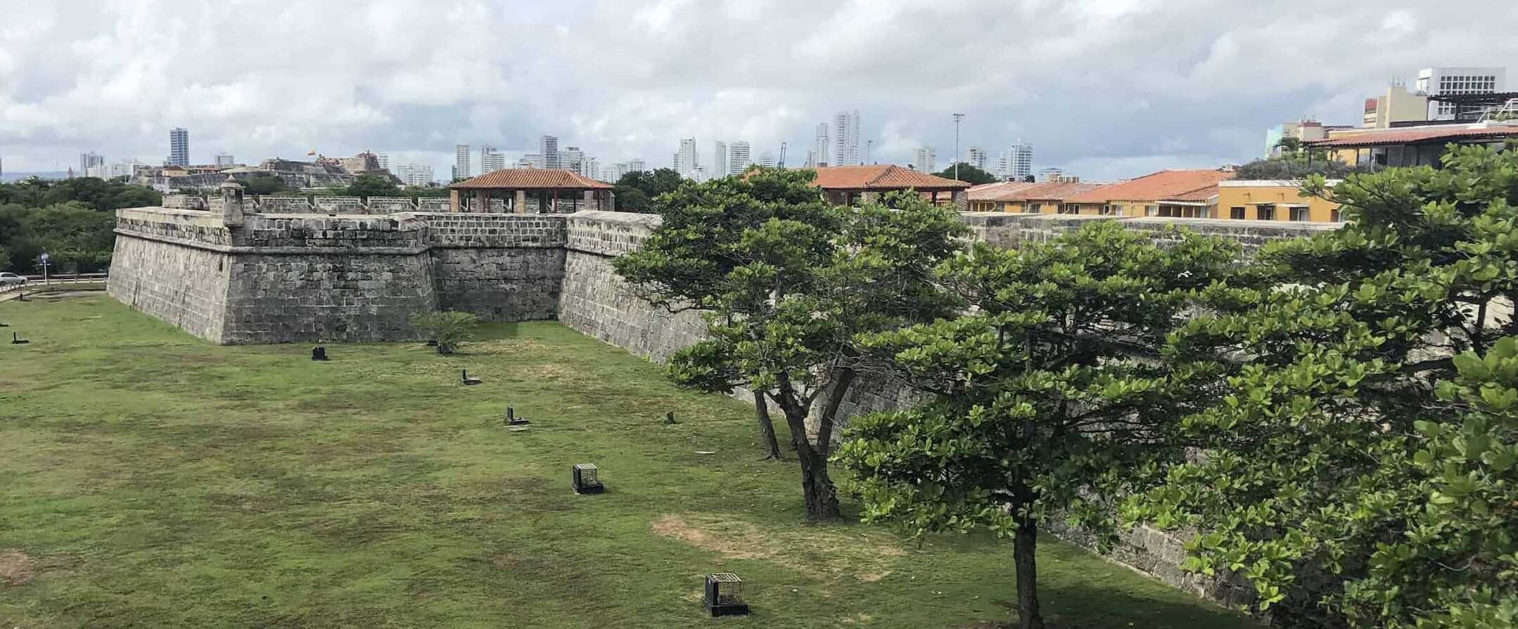 Bastion of Saint Luke on the Walls of Cartagena, Colombia