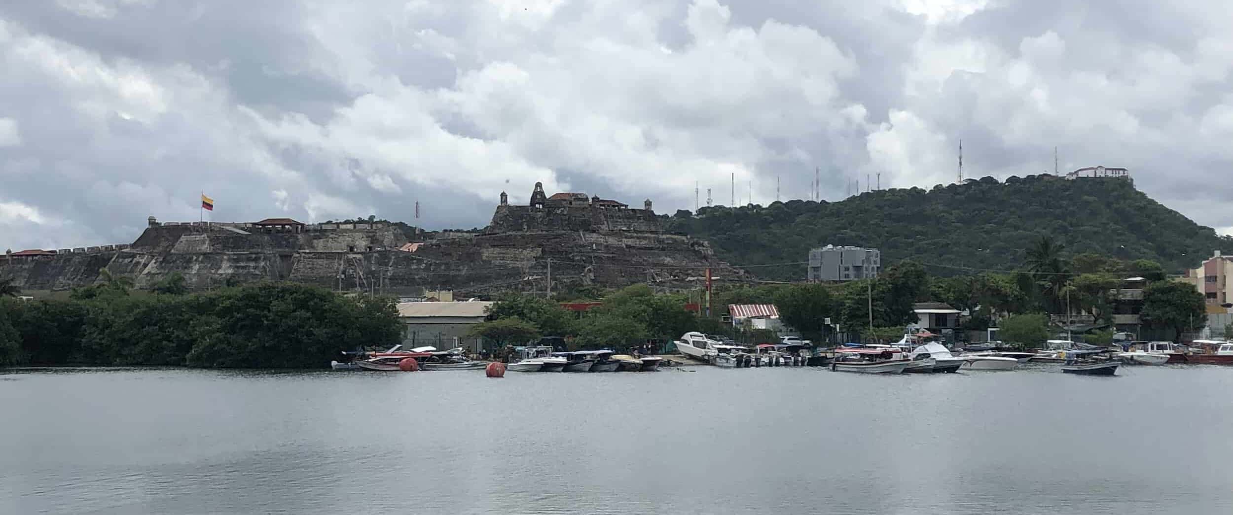 View of Castillo San Felipe and La Popa