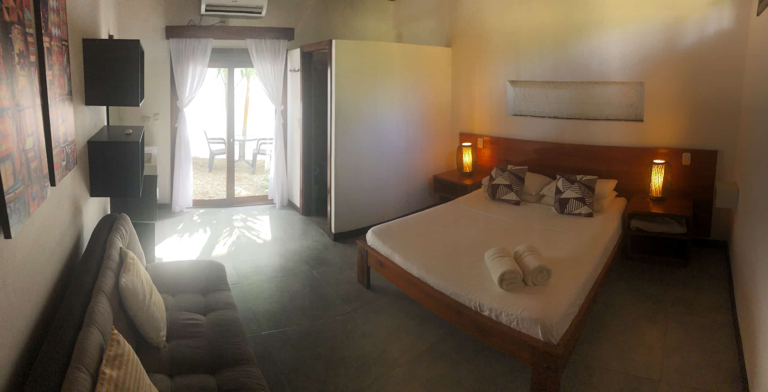 Room at Makao Beach Hotel in Palomino, La Guajira, Colombia