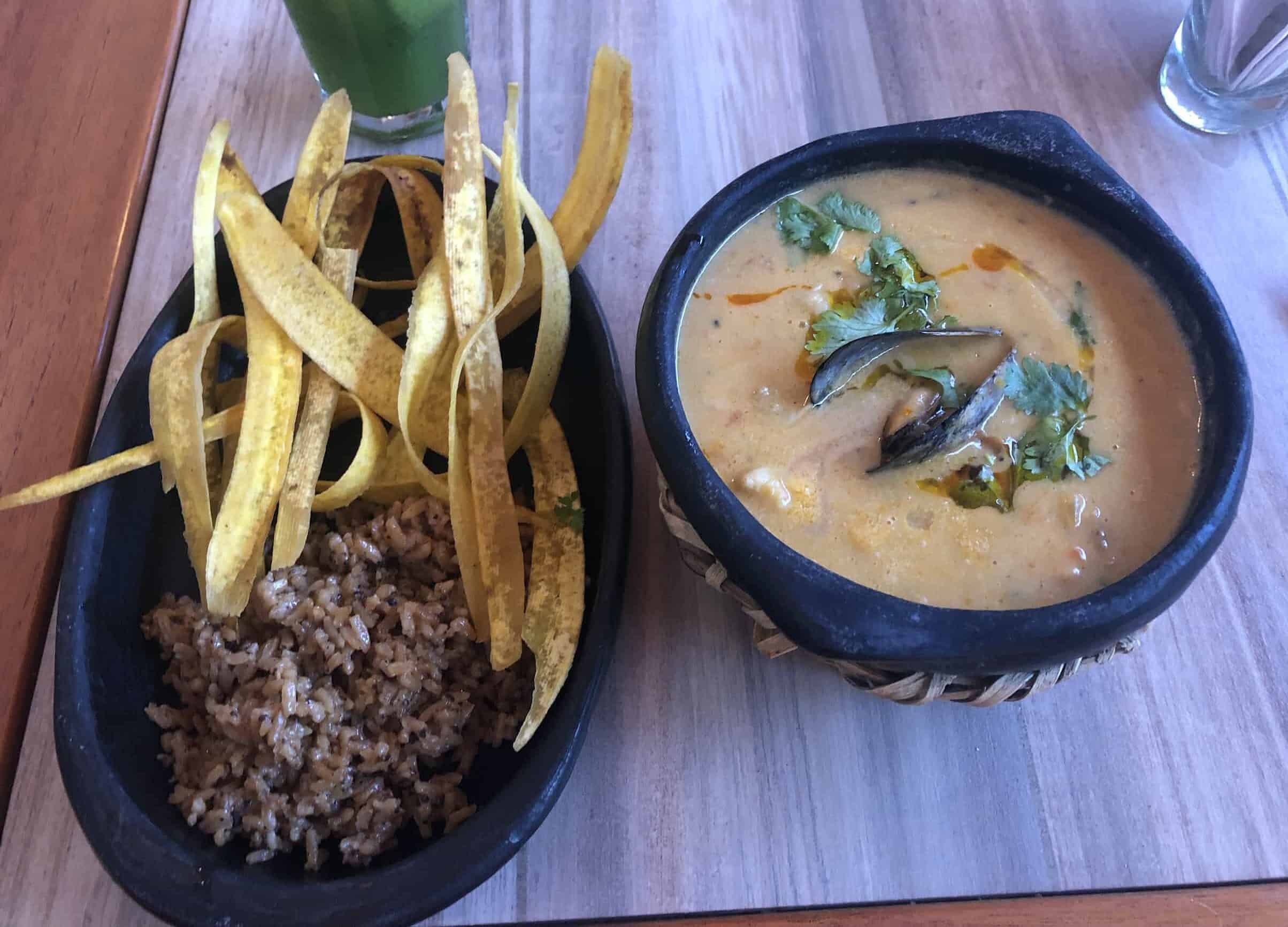 Costeño at Los 7 Mares in Palomino, La Guajira, Colombia