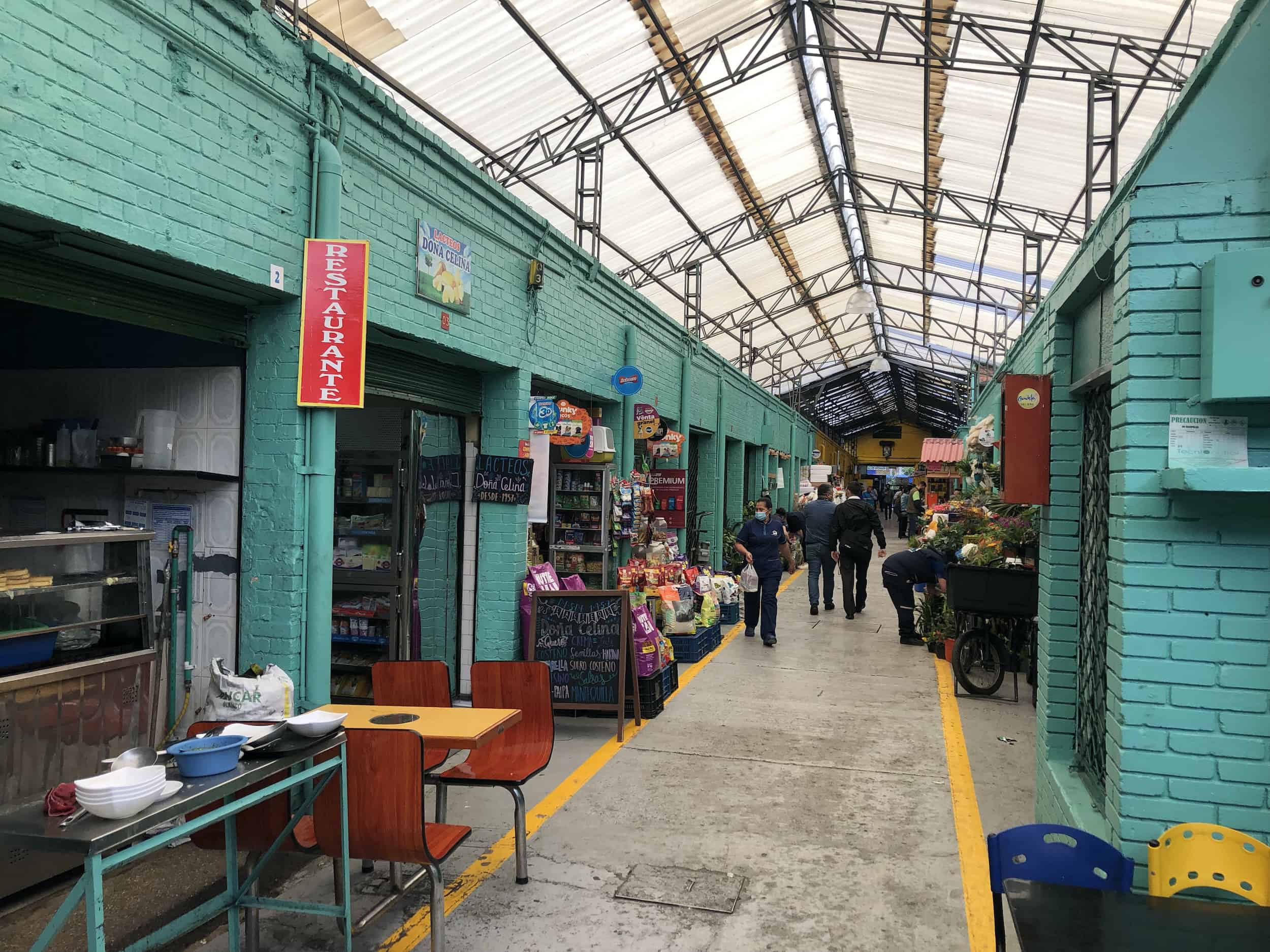 Market with Bogotá Bike Tours in Bogotá, Colombia