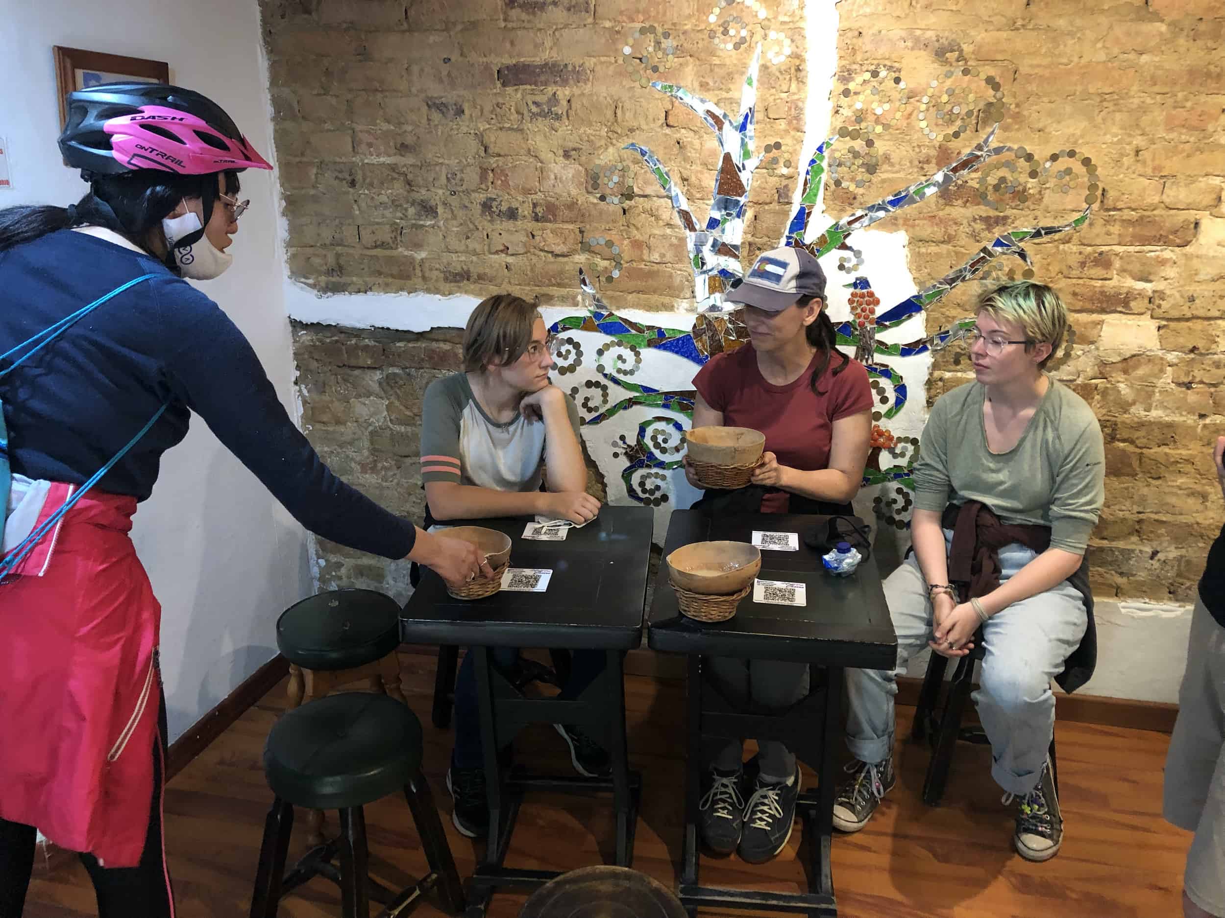 Café del Chorro with Bogotá Bike Tours in Bogotá, Colombia