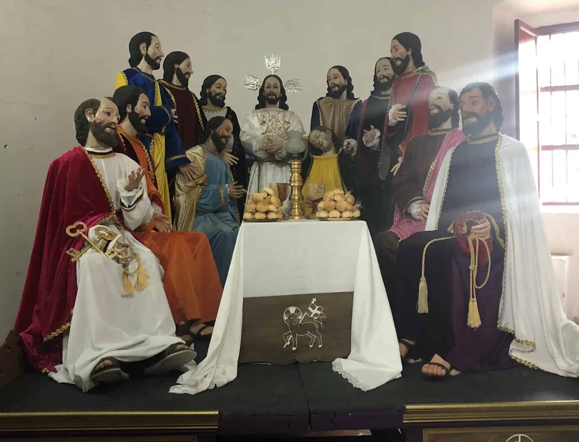 The Last Supper at the Francisco Cristóbal Toro Museum of Religious Art in Santa Fe de Antioquia, Colombia