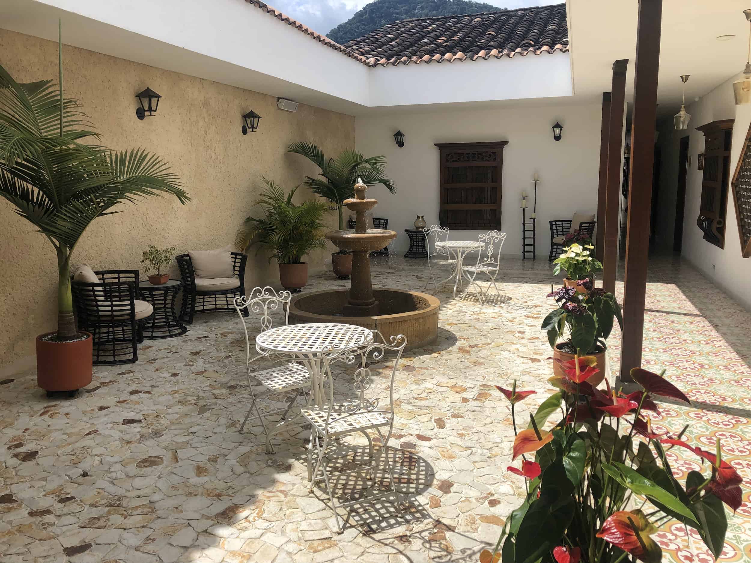 Courtyard at Casa Passiflora