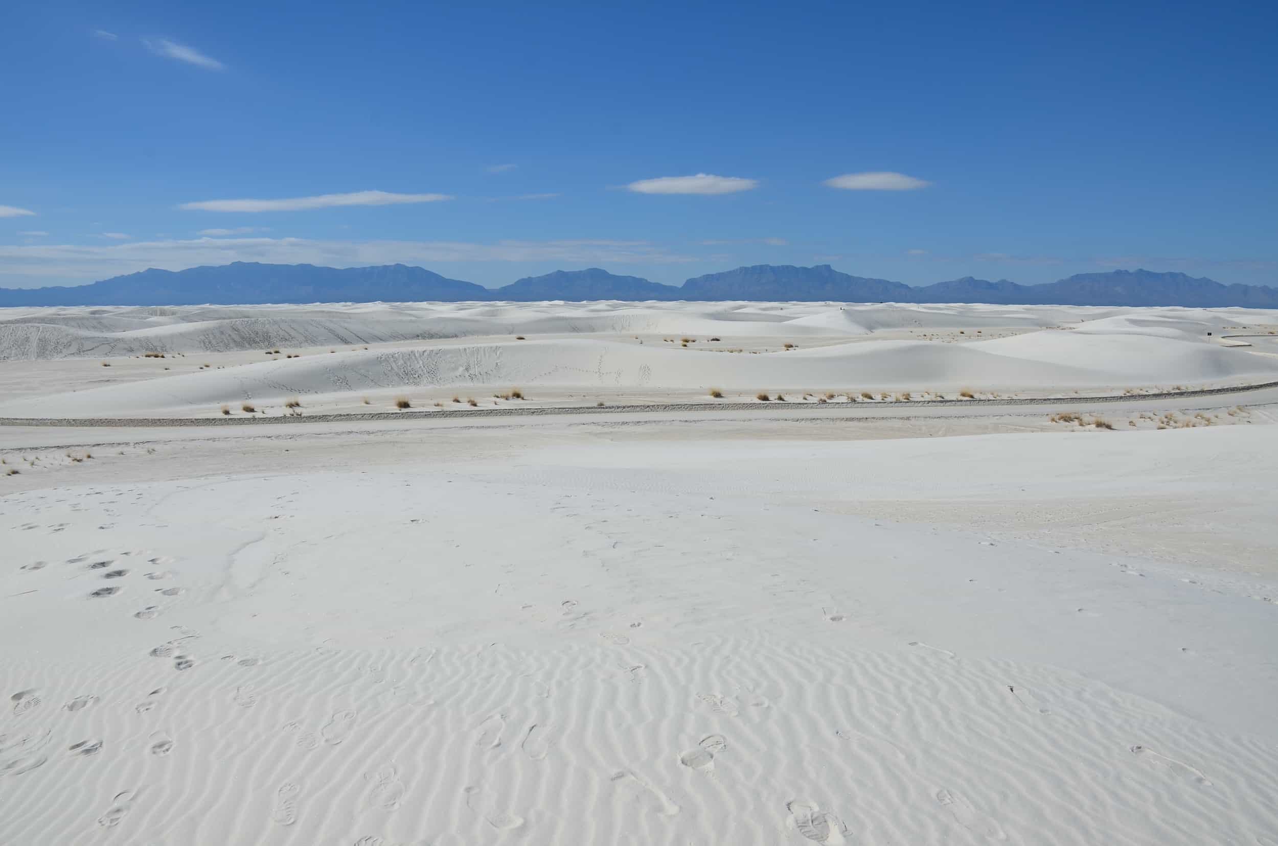 White Sands National Park in New Mexico