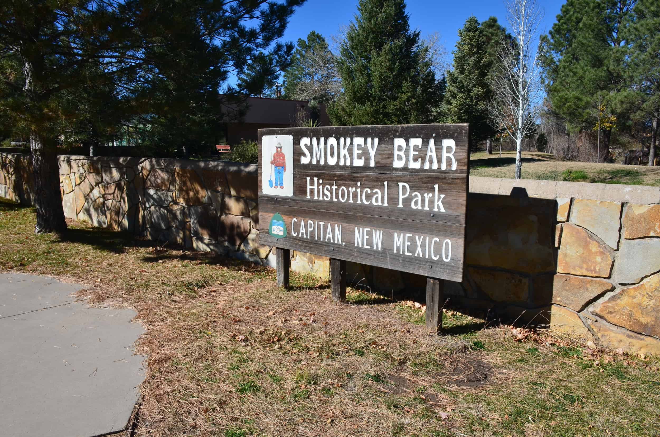 Smokey Bear Historical Park in Capitan, New Mexico