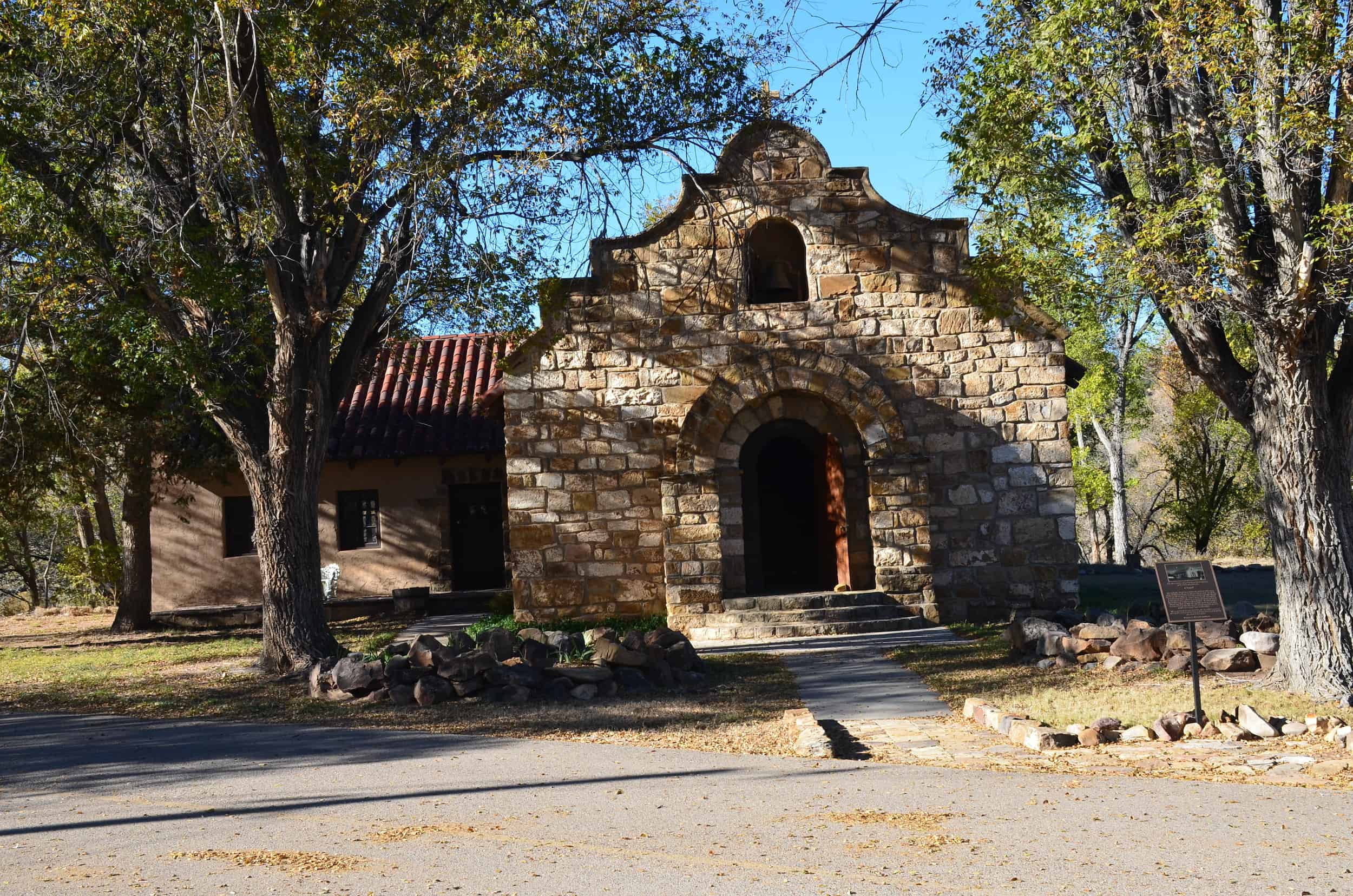 Catholic Chapel at Fort Stanton Historic Site in New Mexico