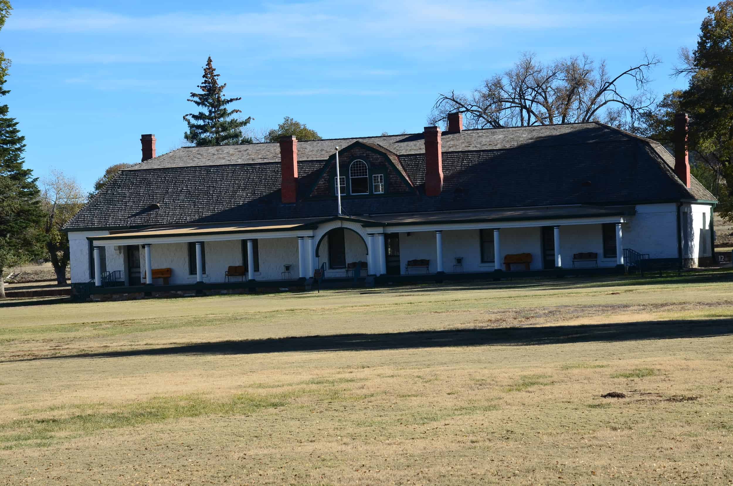 Hospital Administration (Museum) at Fort Stanton Historic Site in New Mexico