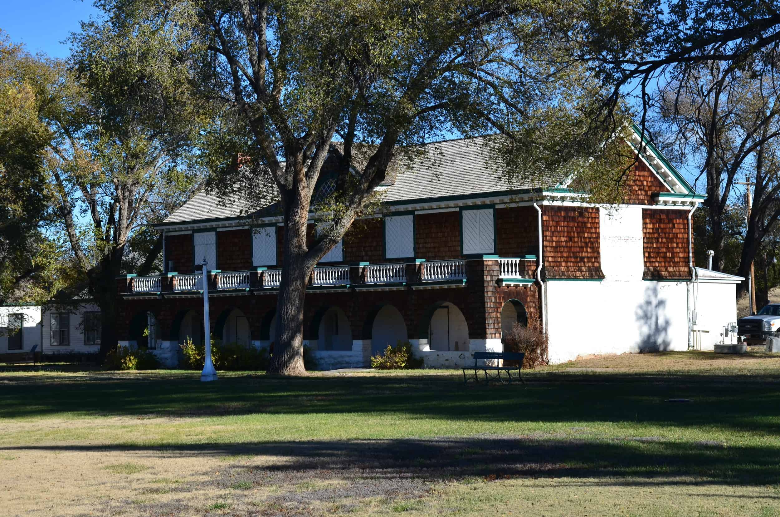 Fort Administration at Fort Stanton Historic Site in New Mexico