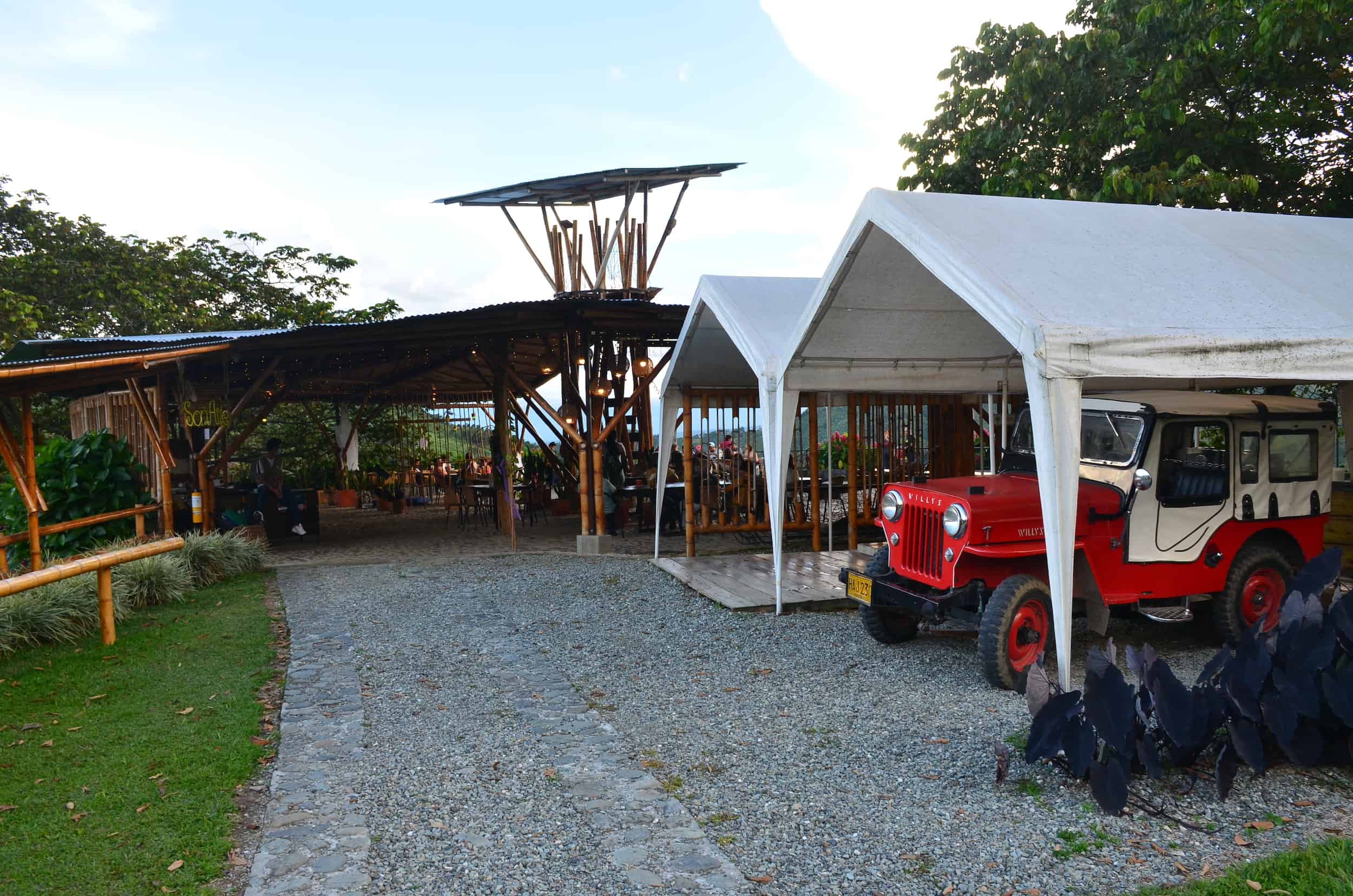 Soñarte Terraza Café in Córdoba, Quindío, Colombia