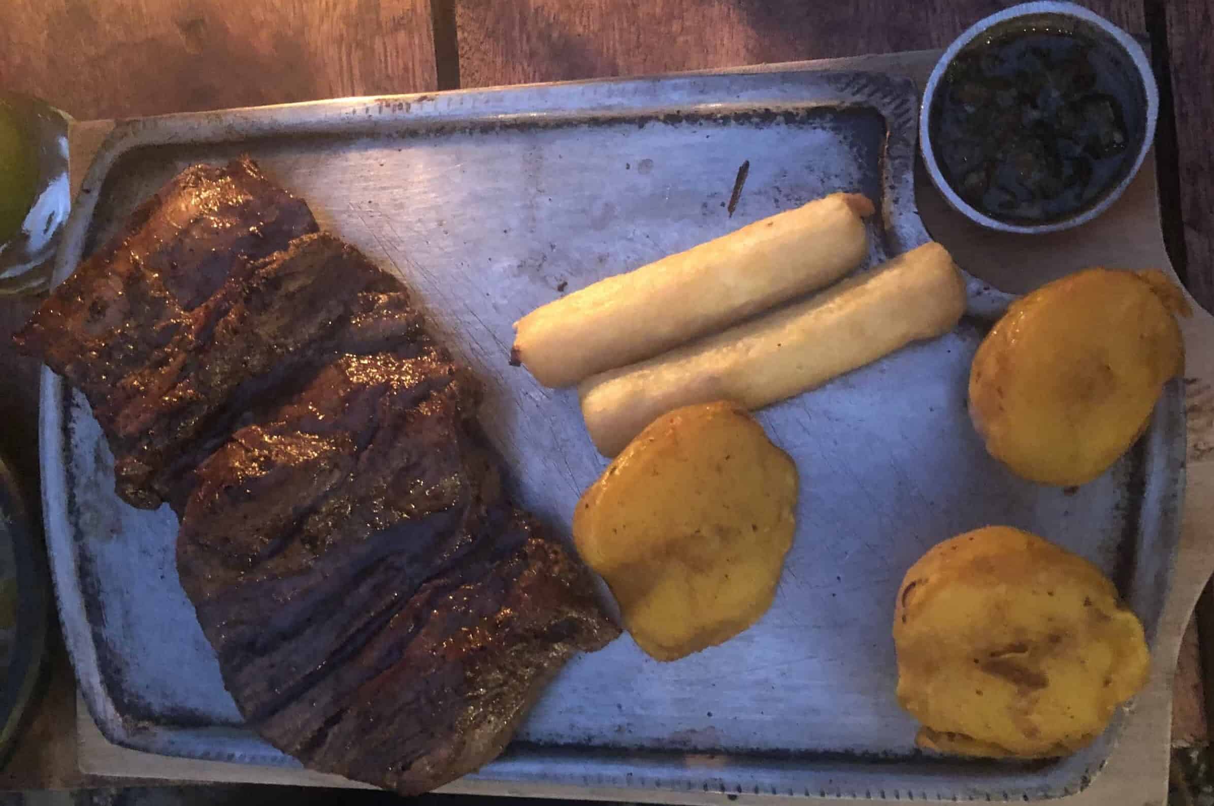 Churrasco at Soñarte Terraza Café