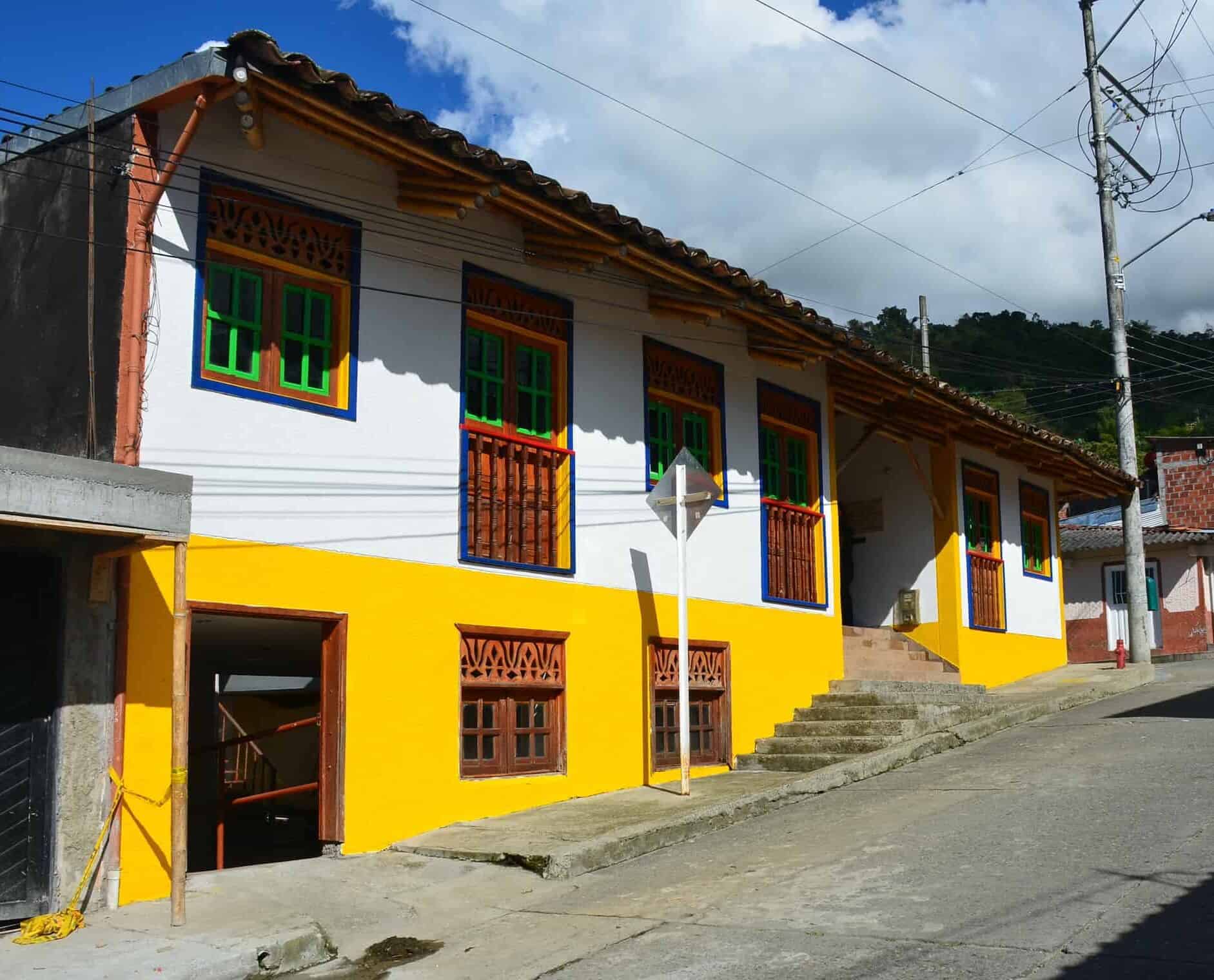 Public library in Córdoba, Quindío, Colombia