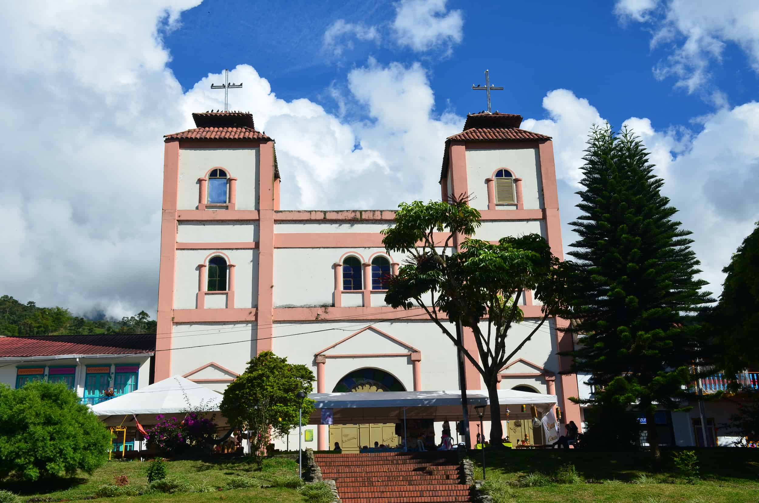 Church of San José in Córdoba, Quindío, Colombia