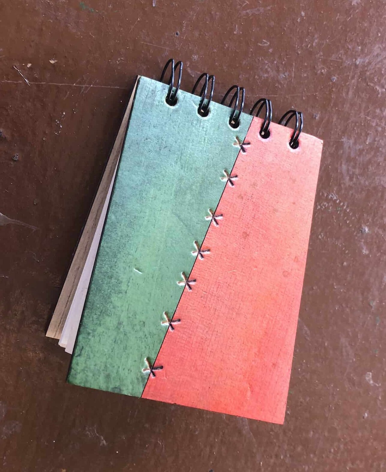 Our finished notebook on the Bamboo and Guadua Educational Hike