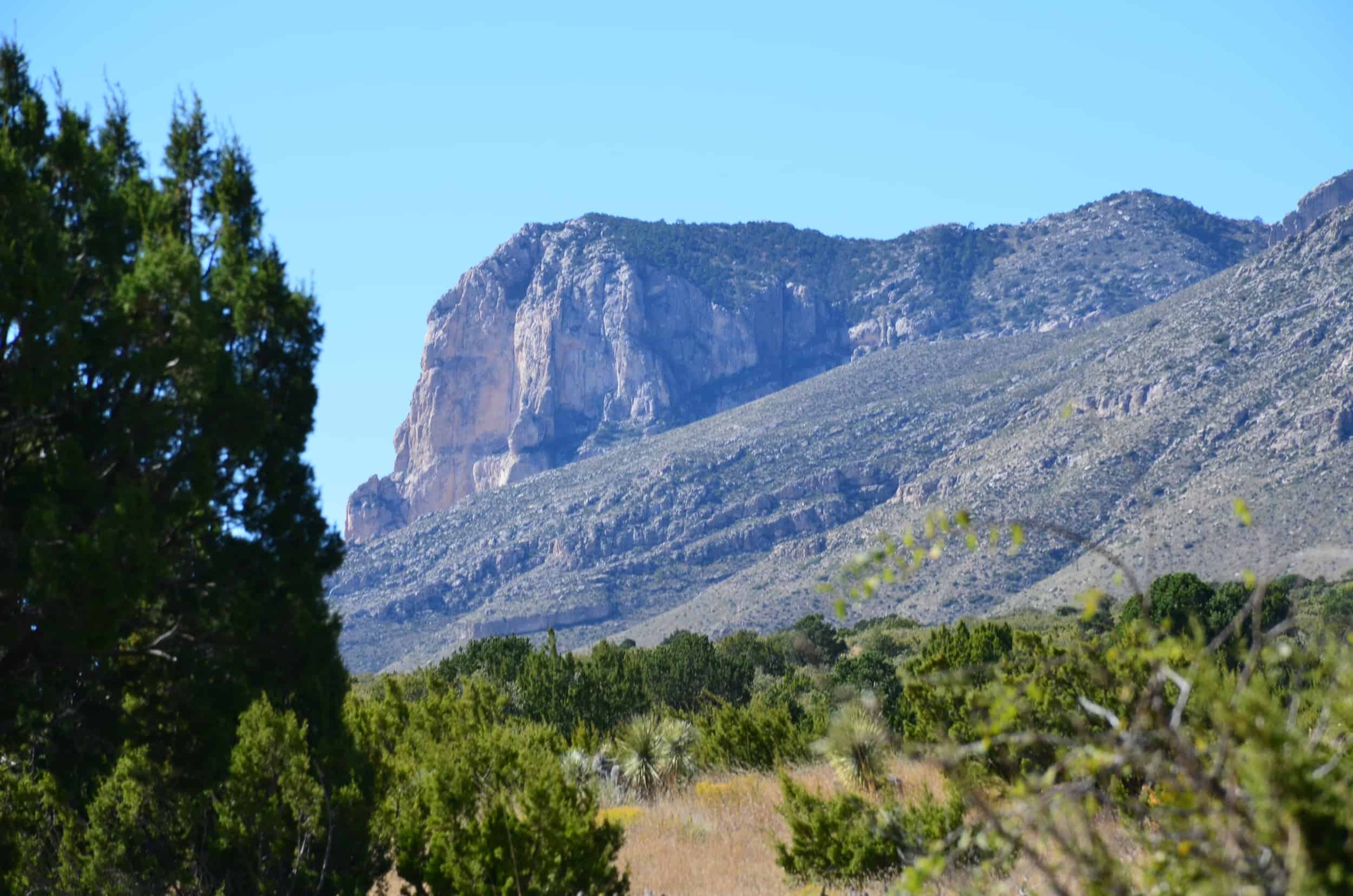 El Capitan at Frijole Ranch at Guadalupe Mountains National Park in Texas