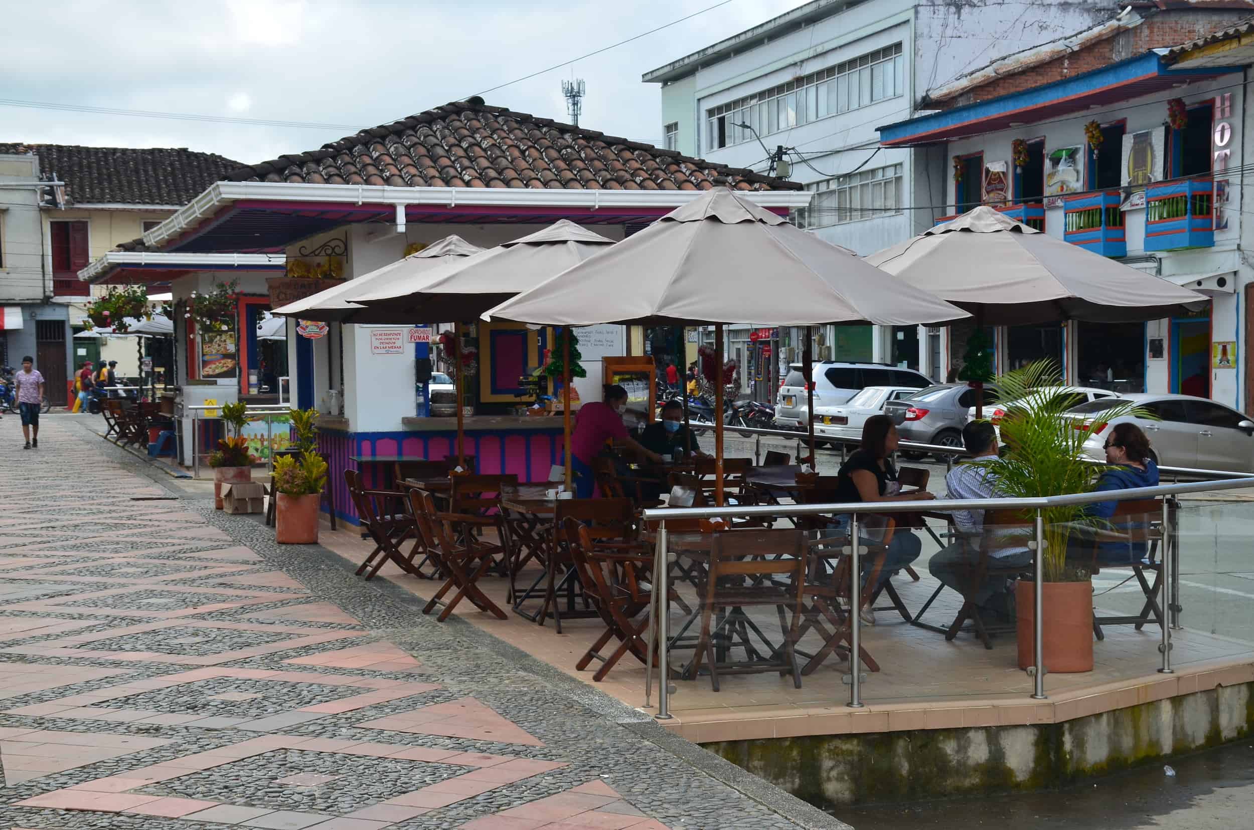 Café Cumbarco in Sevilla, Valle del Cauca, Colombia