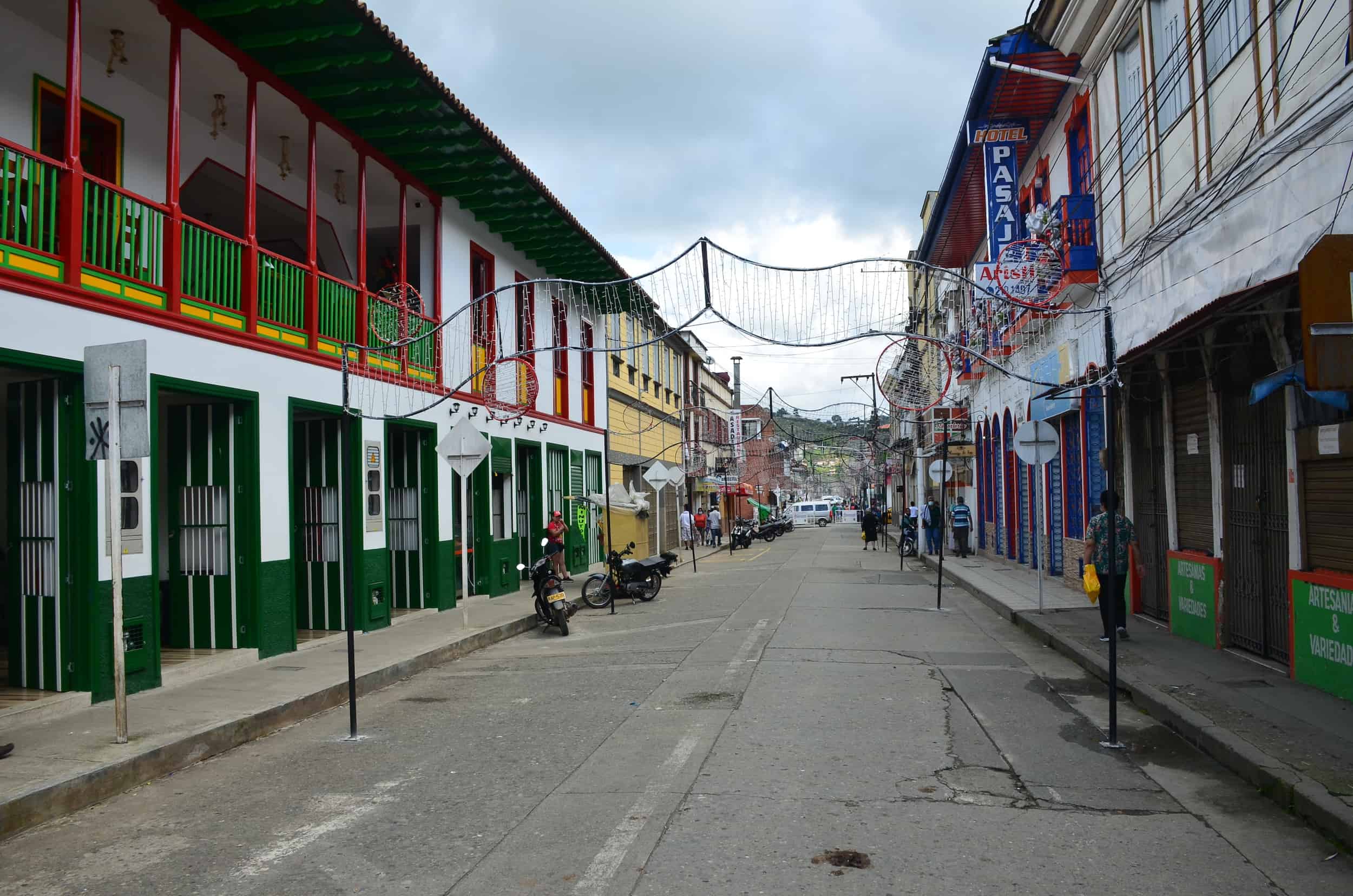 Calle 50 in Sevilla, Valle del Cauca, Colombia