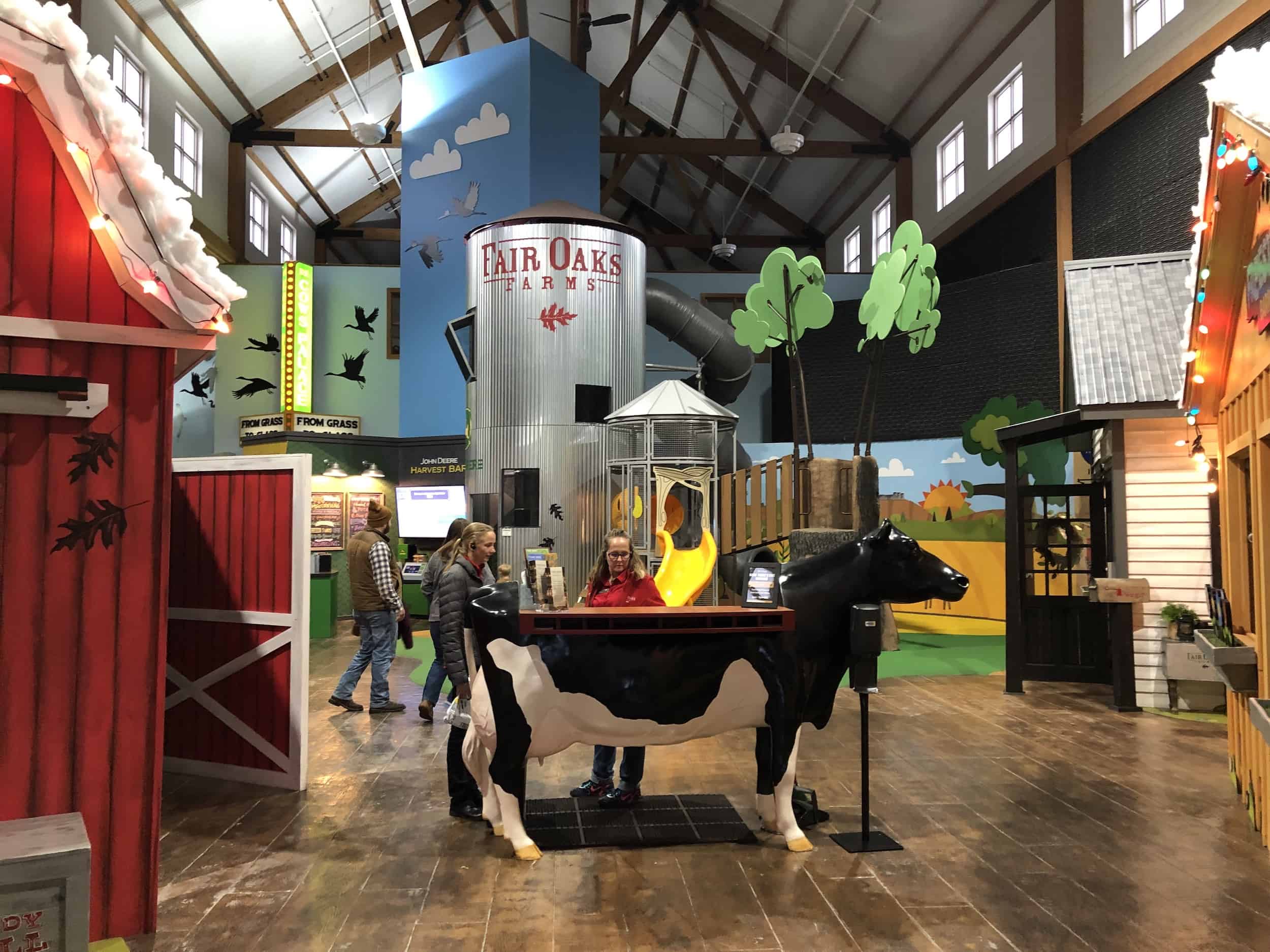 Dairy Adventure building at Fair Oaks Farms in Indiana