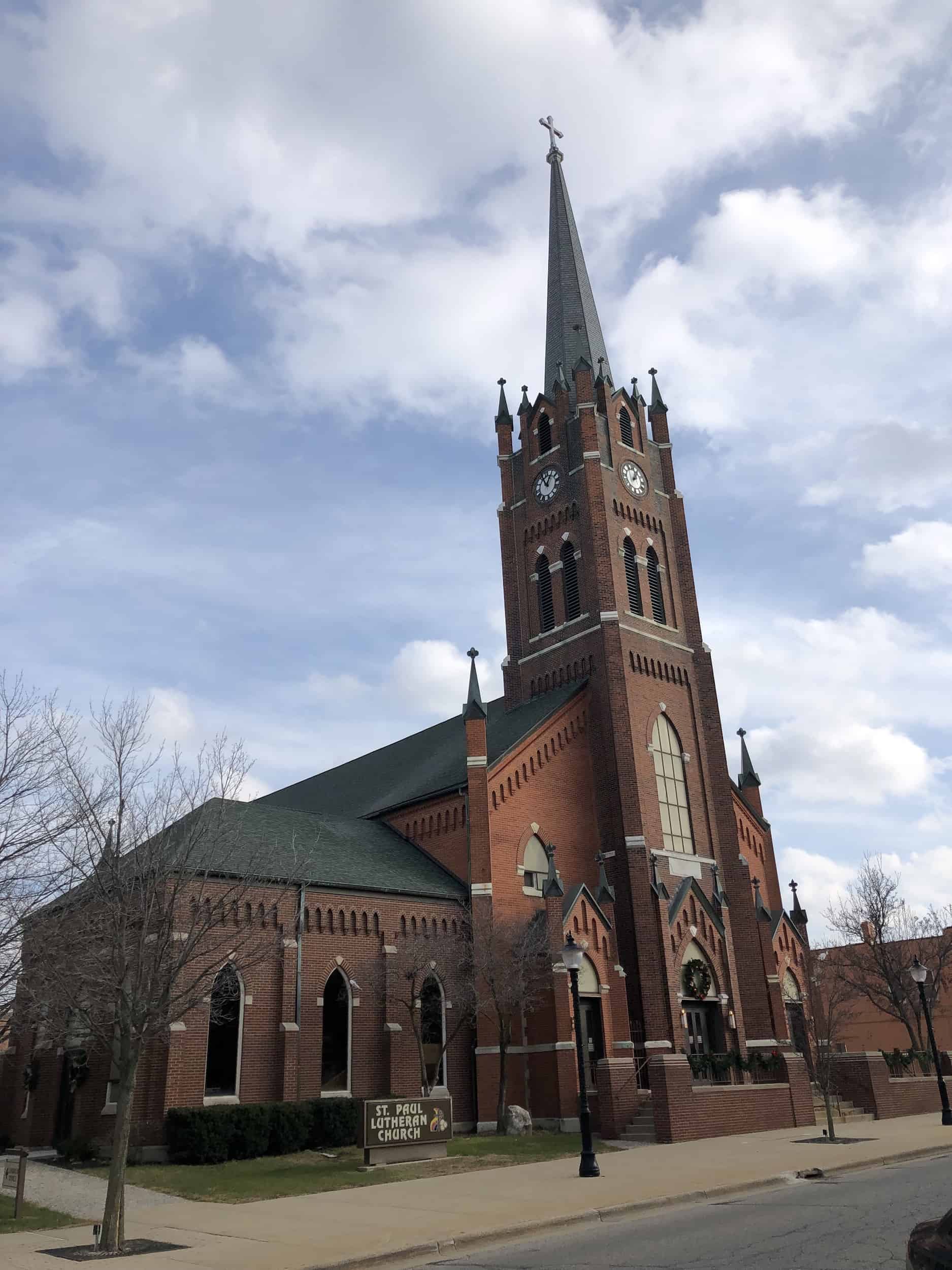 St. Paul Lutheran Church in Michigan City, Indiana