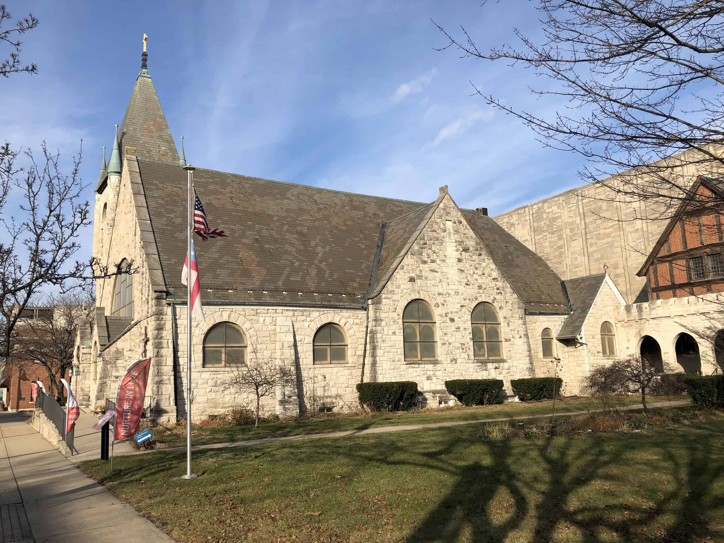 Trinity Episcopal Church in Michigan City, Indiana