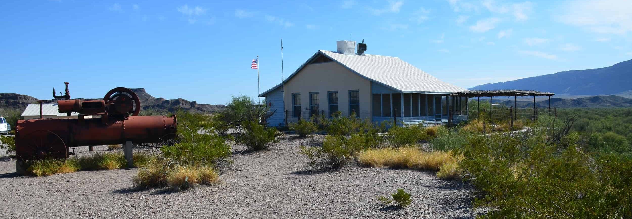 Officers' Quarters at Castolon in Big Bend National Park in Texas