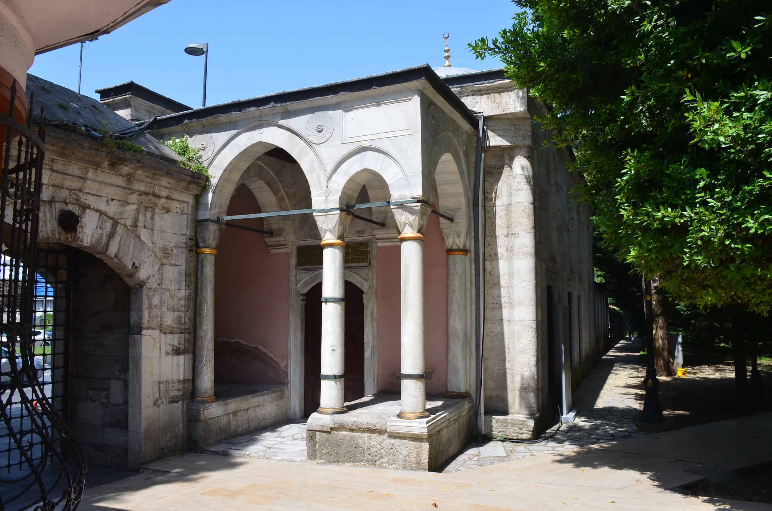 Tomb of Destari Mustafa Pasha at the Şehzade Mosque Complex in Istanbul, Turkey