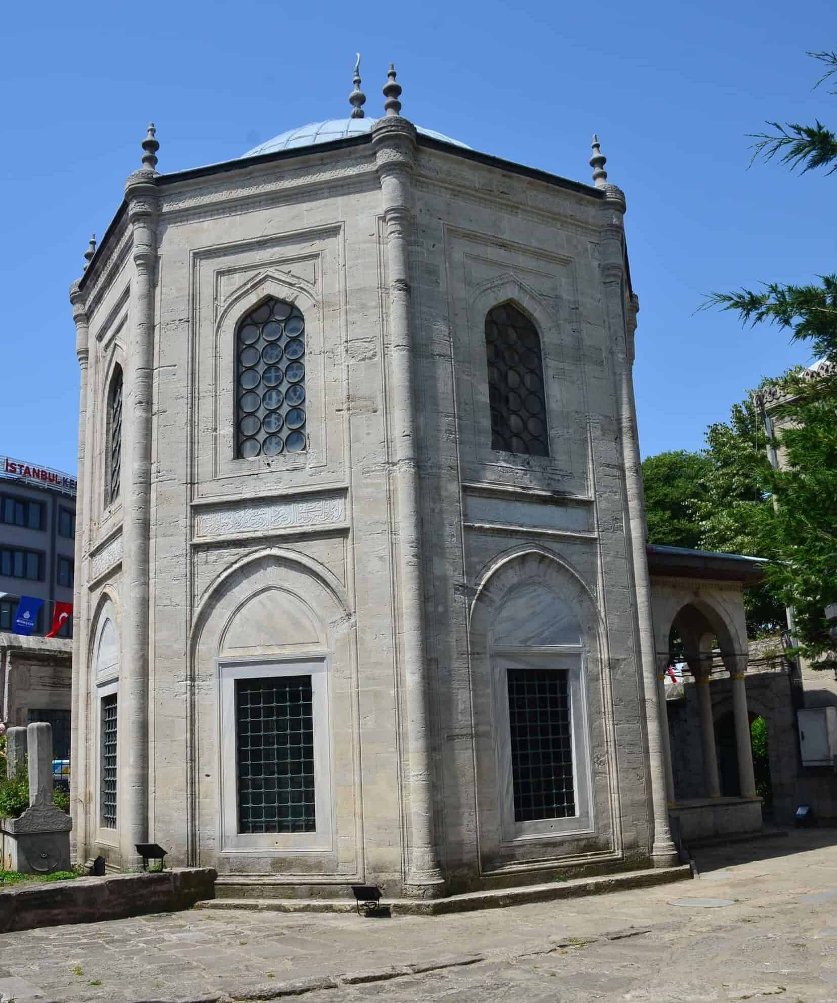 Tomb of Damat Ibrahim Pasha at the Şehzade Mosque Complex in Istanbul, Turkey