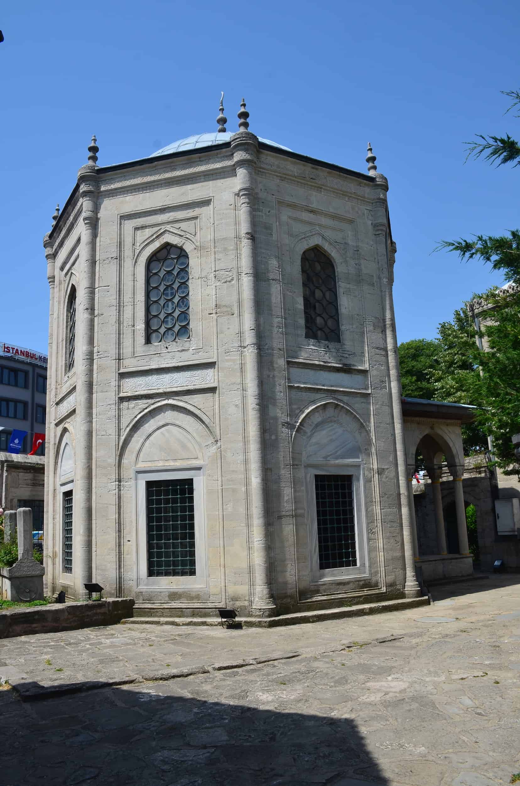 Tomb of Damat Ibrahim Pasha at the Şehzade Mosque Complex in Istanbul, Turkey