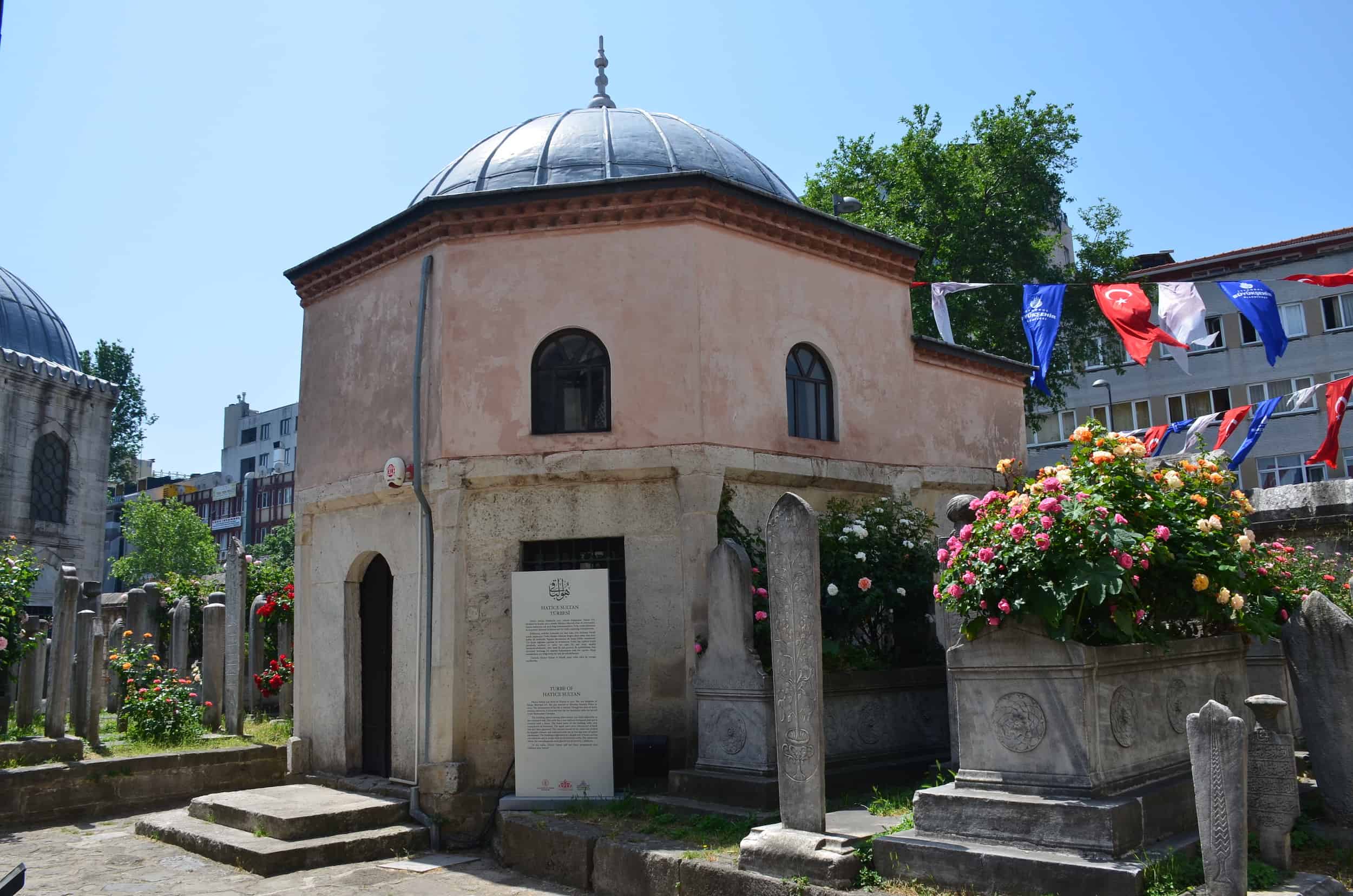 Tomb of Hatice Sultan at the Şehzade Mosque Complex in Istanbul, Turkey