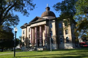 Hays County Courthouse in San Marcos, Texas