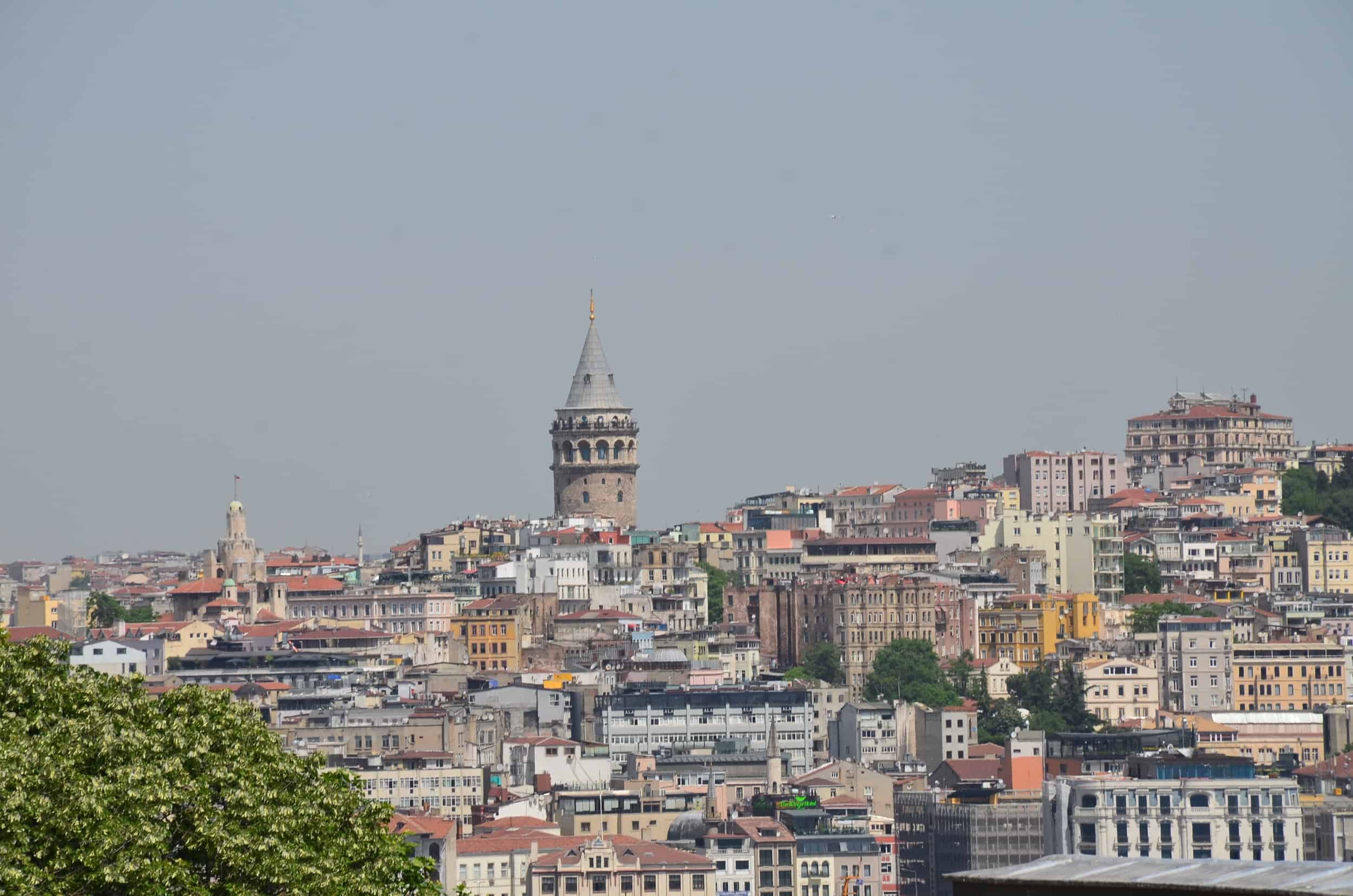 View of Galata from the Courtyard of the Favorites