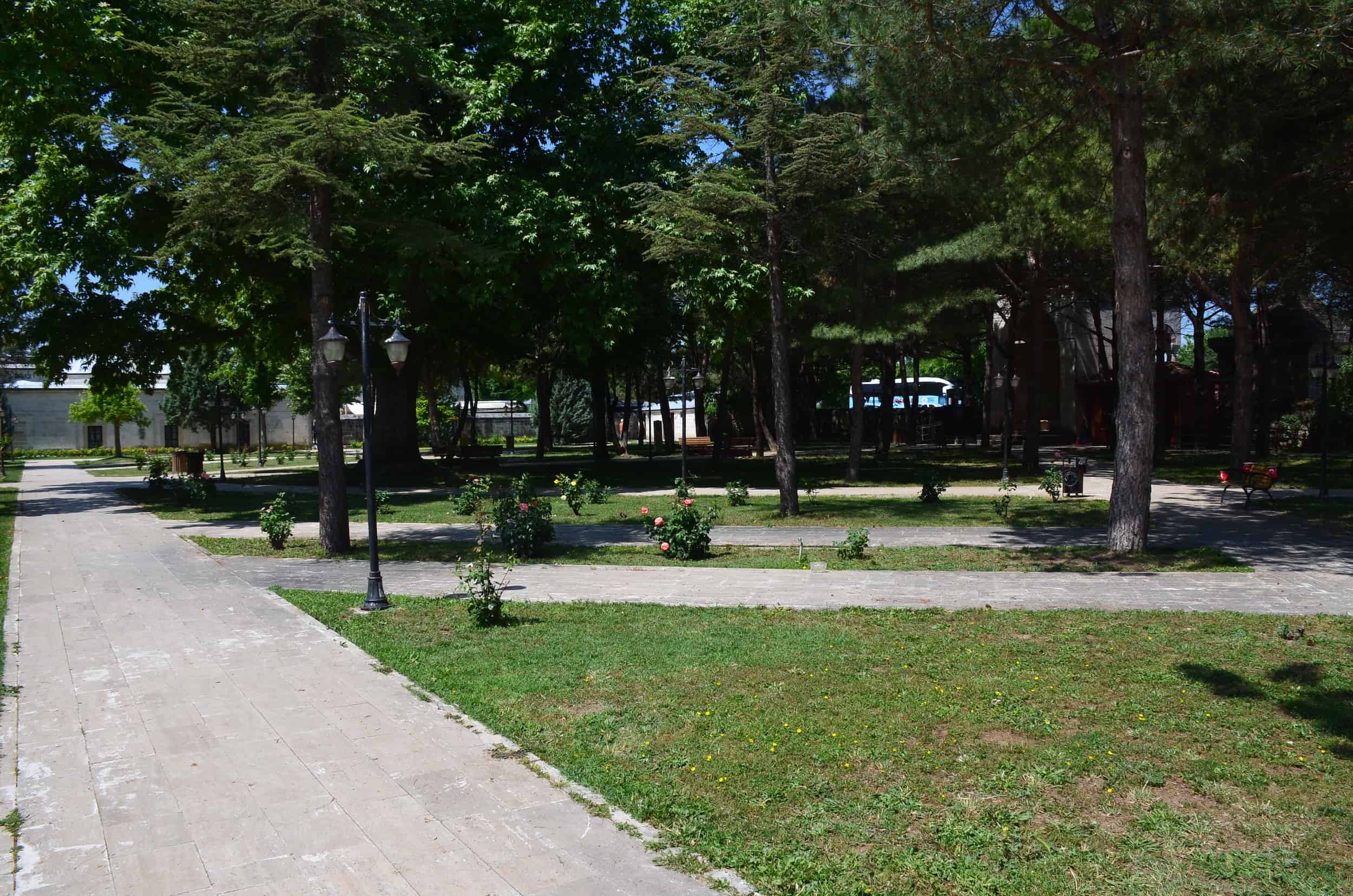 Outer courtyard of the Bayezid II Mosque