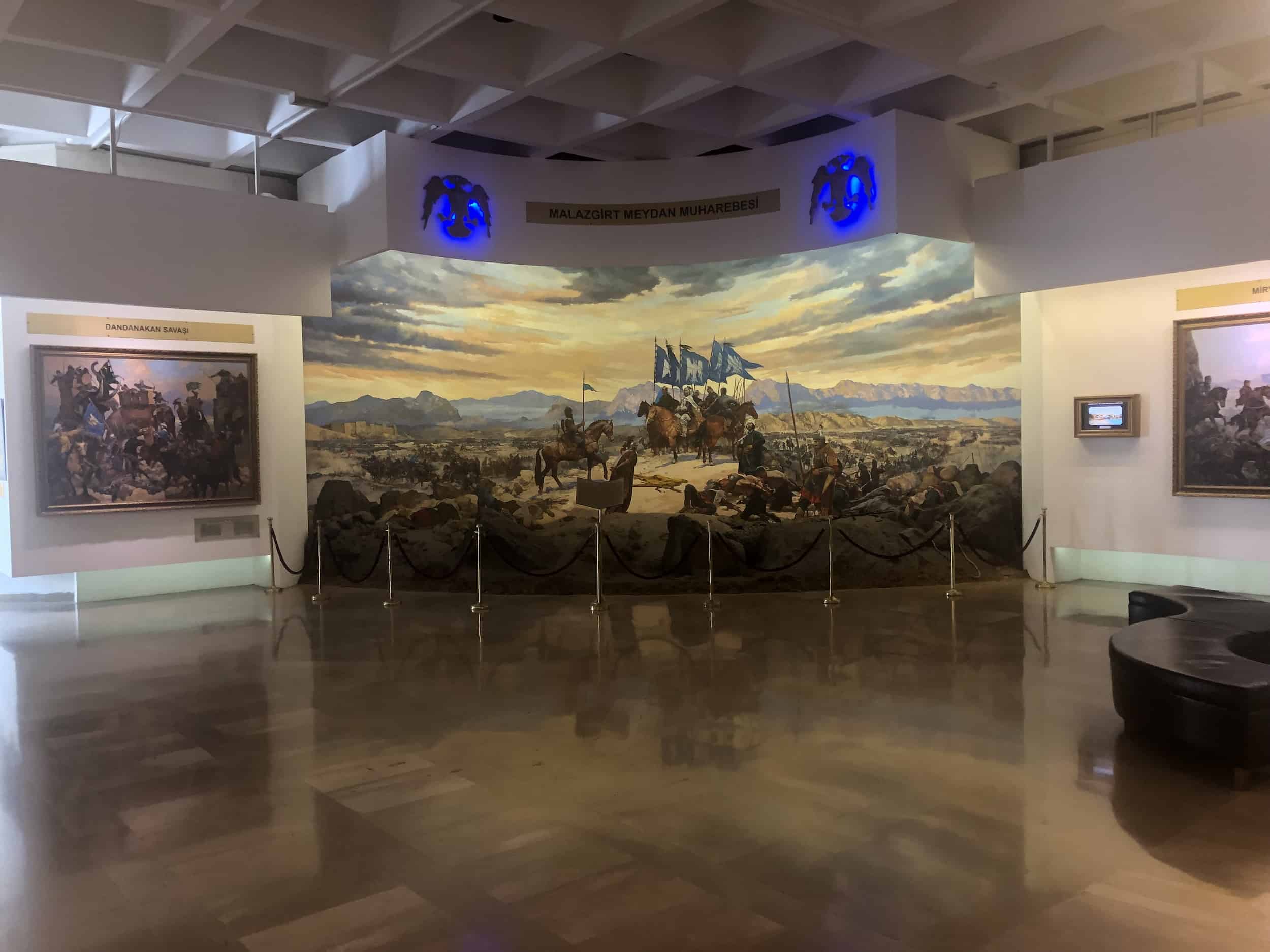 Seljuk Hall at the Harbiye Military Museum in Istanbul, Turkey