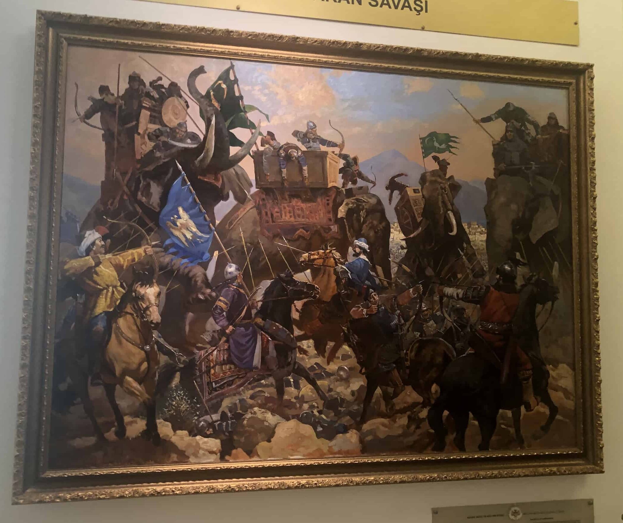Battle of Dandanaqan in the Seljuk Hall