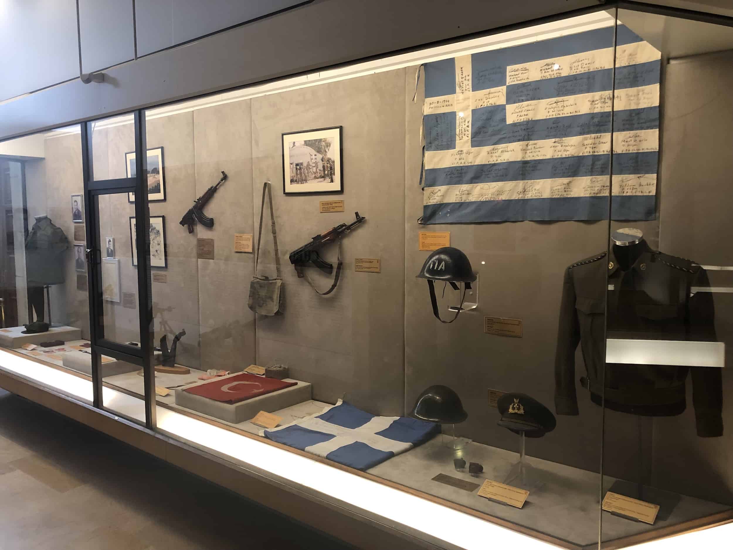Items used during the Turkish invasion of Cyprus
