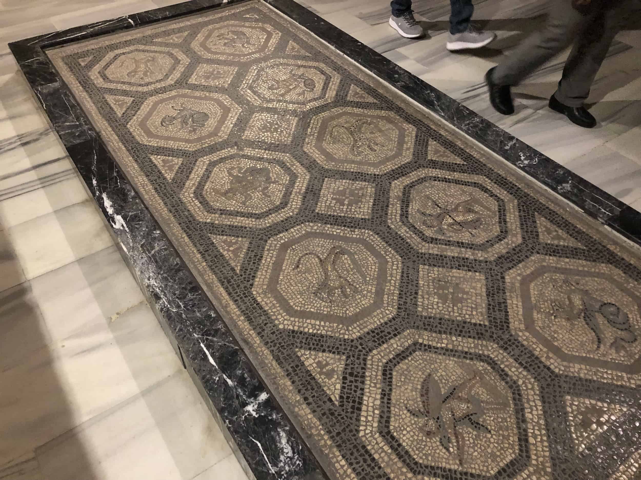 Mosaic floor from Magnesia ad Meandrum (Söke, Aydın) at the Istanbul Archaeology Museum in Istanbul, Turkey