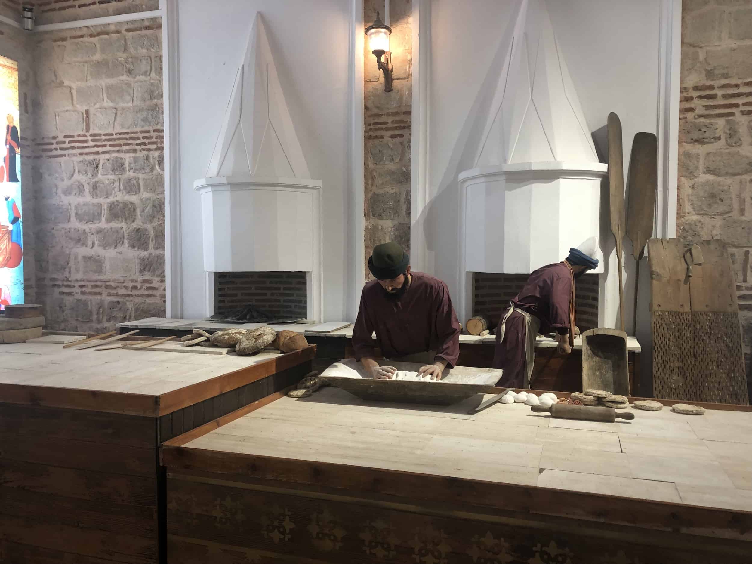 Bakery in the soup kitchen at the Bayezid II Complex in Edirne, Turkey