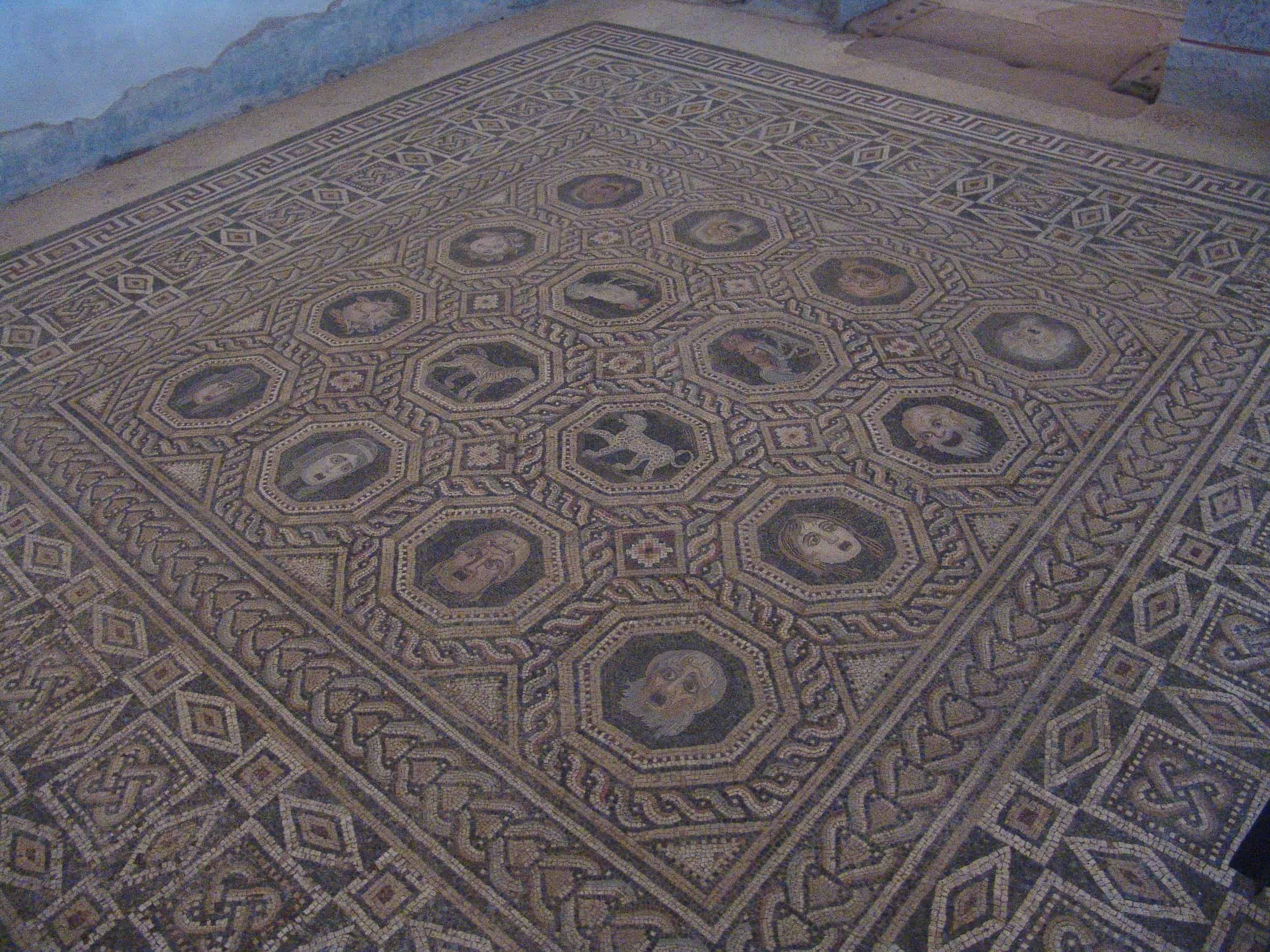 Mosaic floor of Building Z in the Lower Acropolis of Pergamon