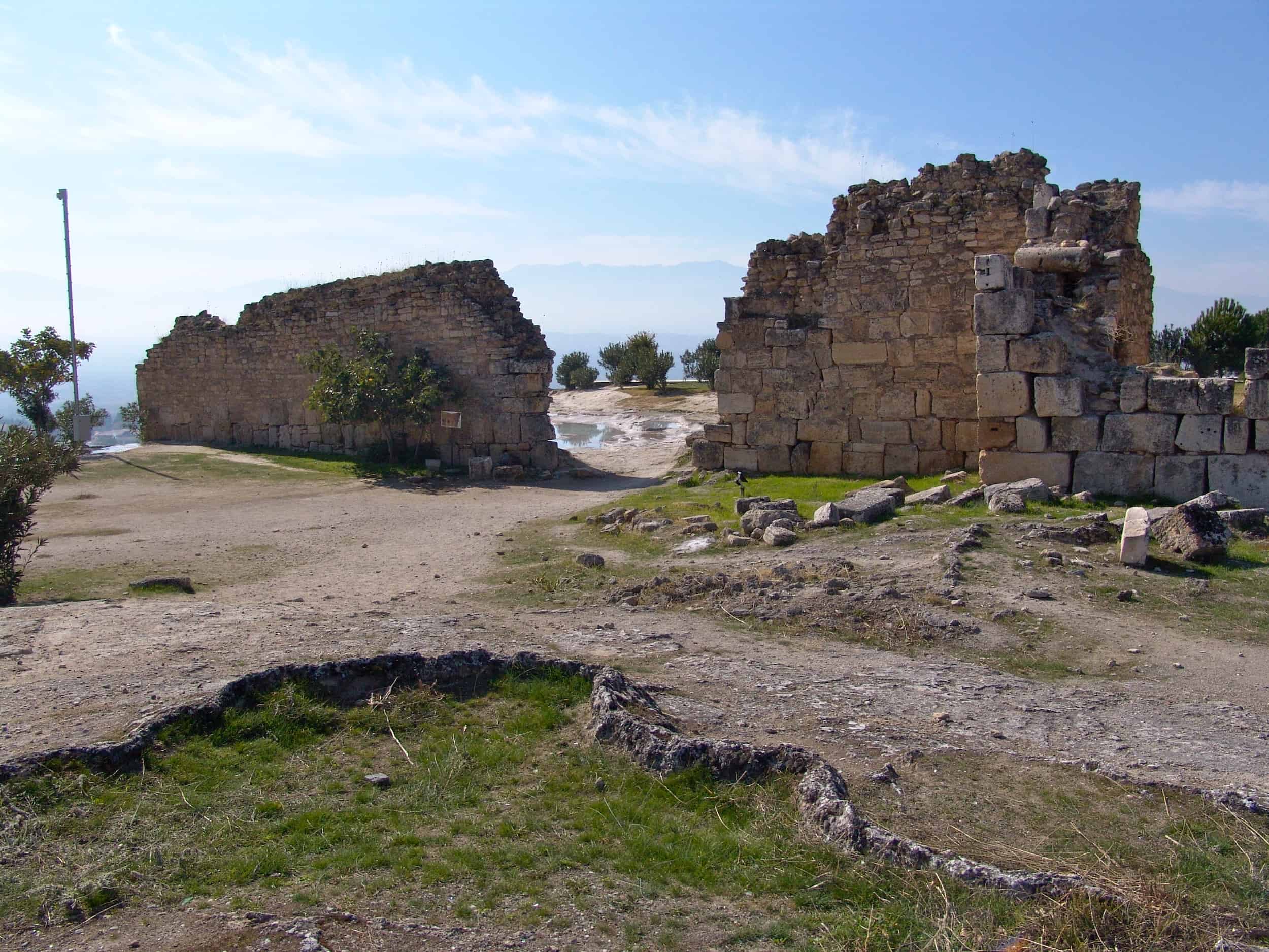 City walls in Hierapolis