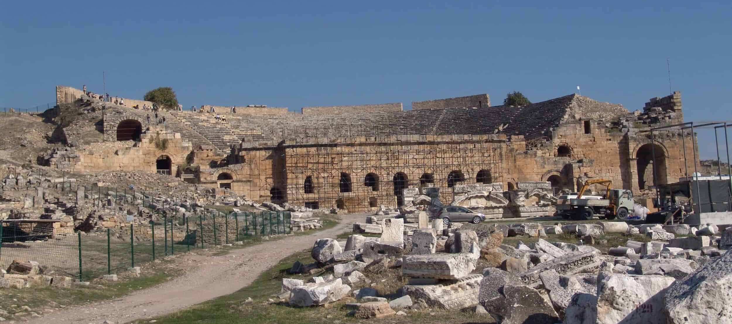 Façade of the Hierapolis Theatre