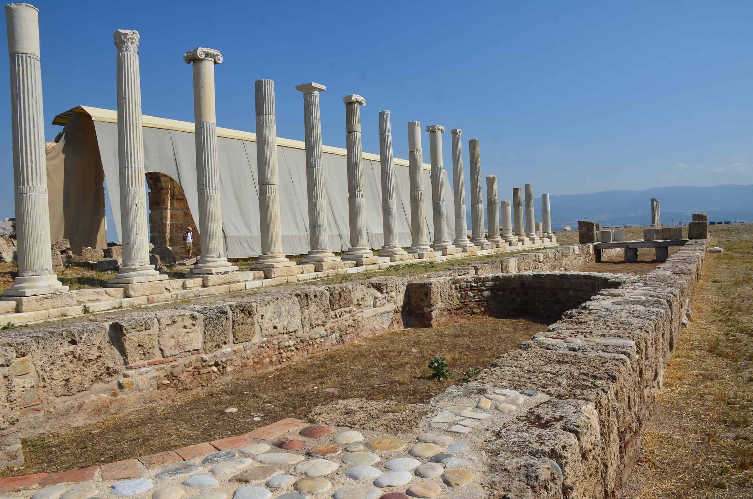 West pool in the North Agora in Laodicea