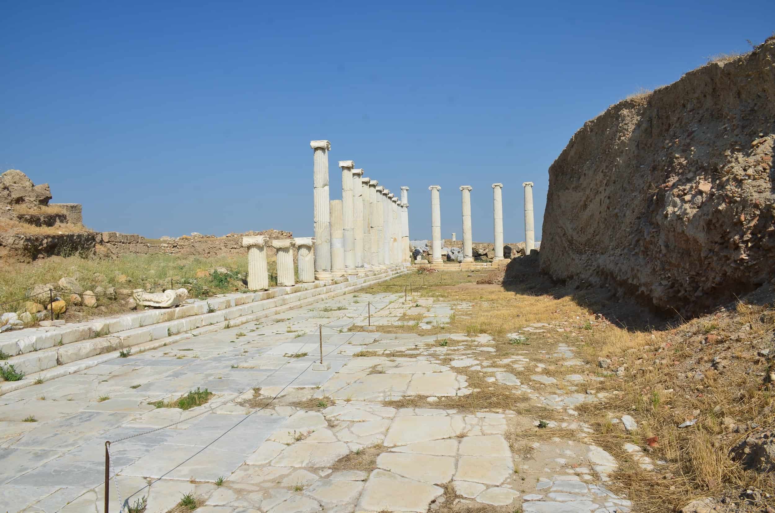 Southwest corner of the North Agora in Laodicea