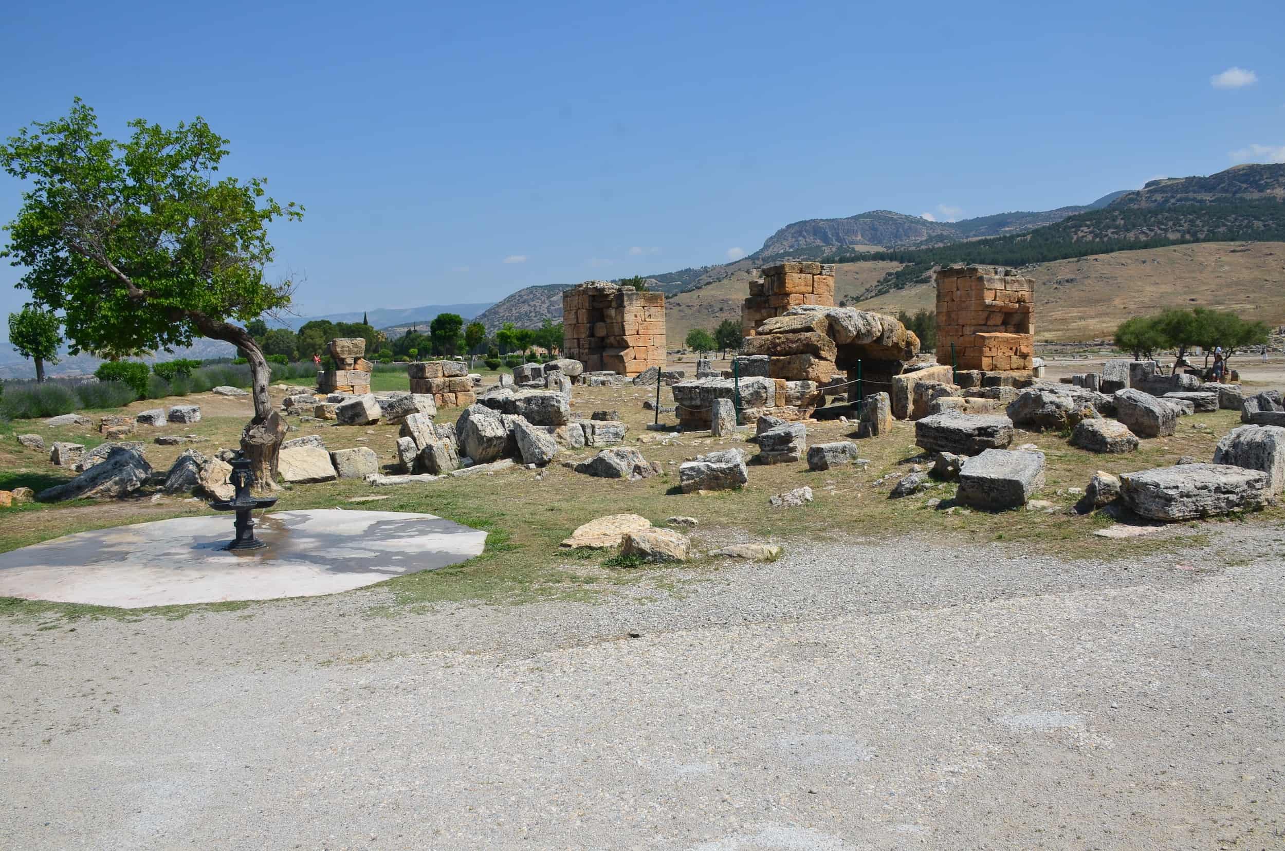 Unidentified ruins in Hierapolis